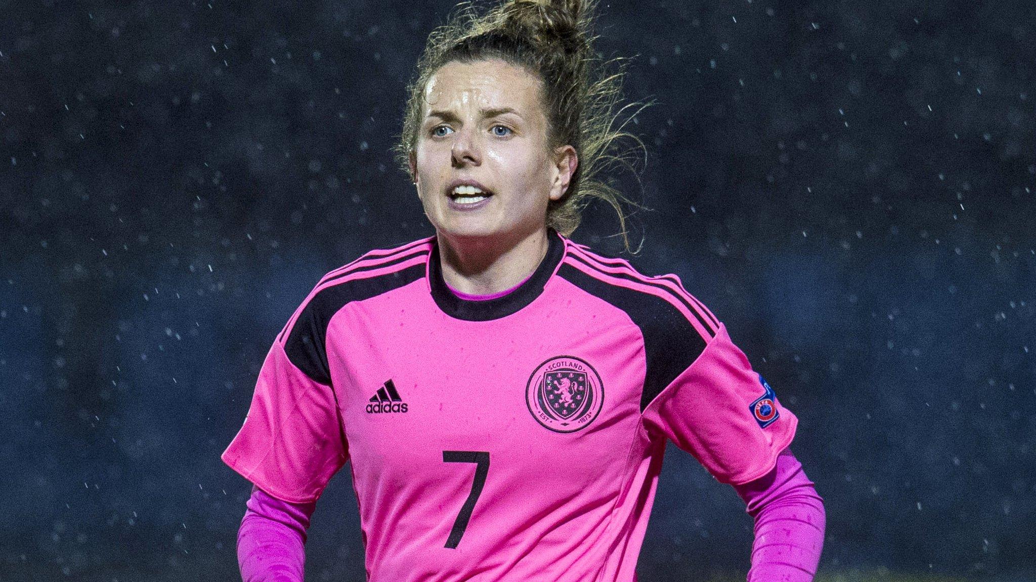 Scotland midfielder Hayley Lauder