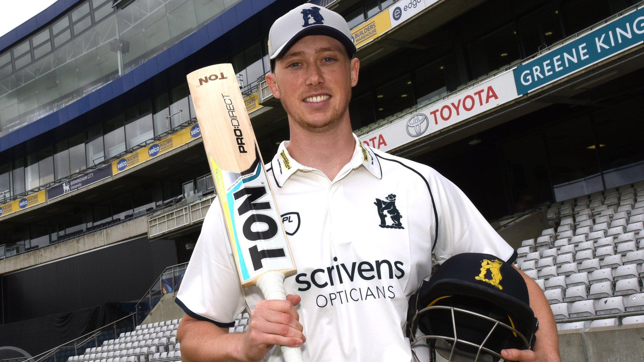 Warwickshire's new signing from Somerset Adam Hose