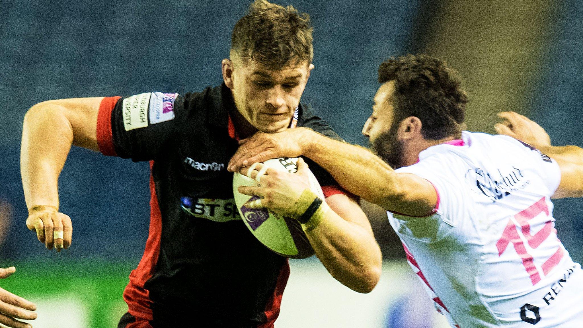 Edinburgh beat Stade Francais 28-23 at Murrayfield last season