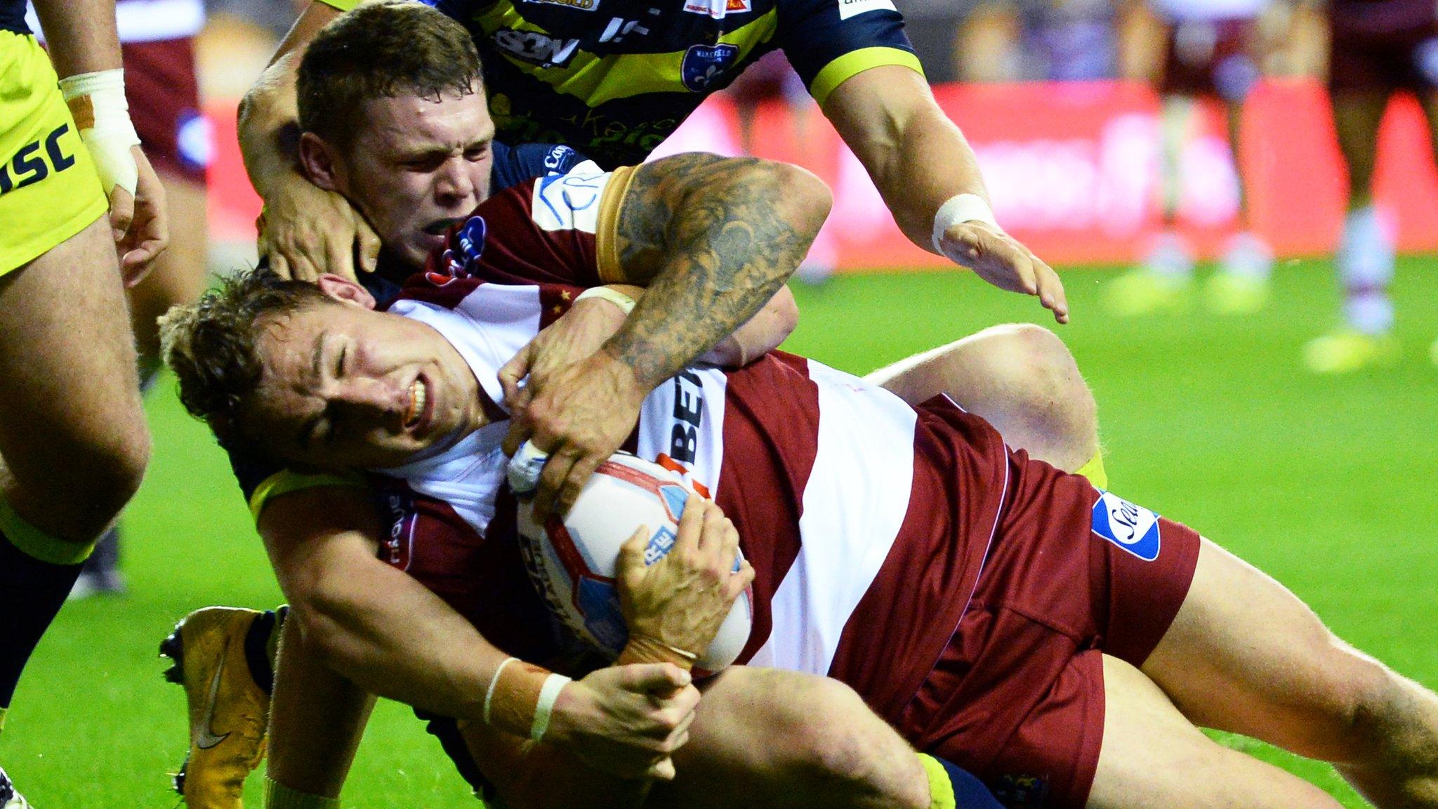 Sam Powell scores for Wigan