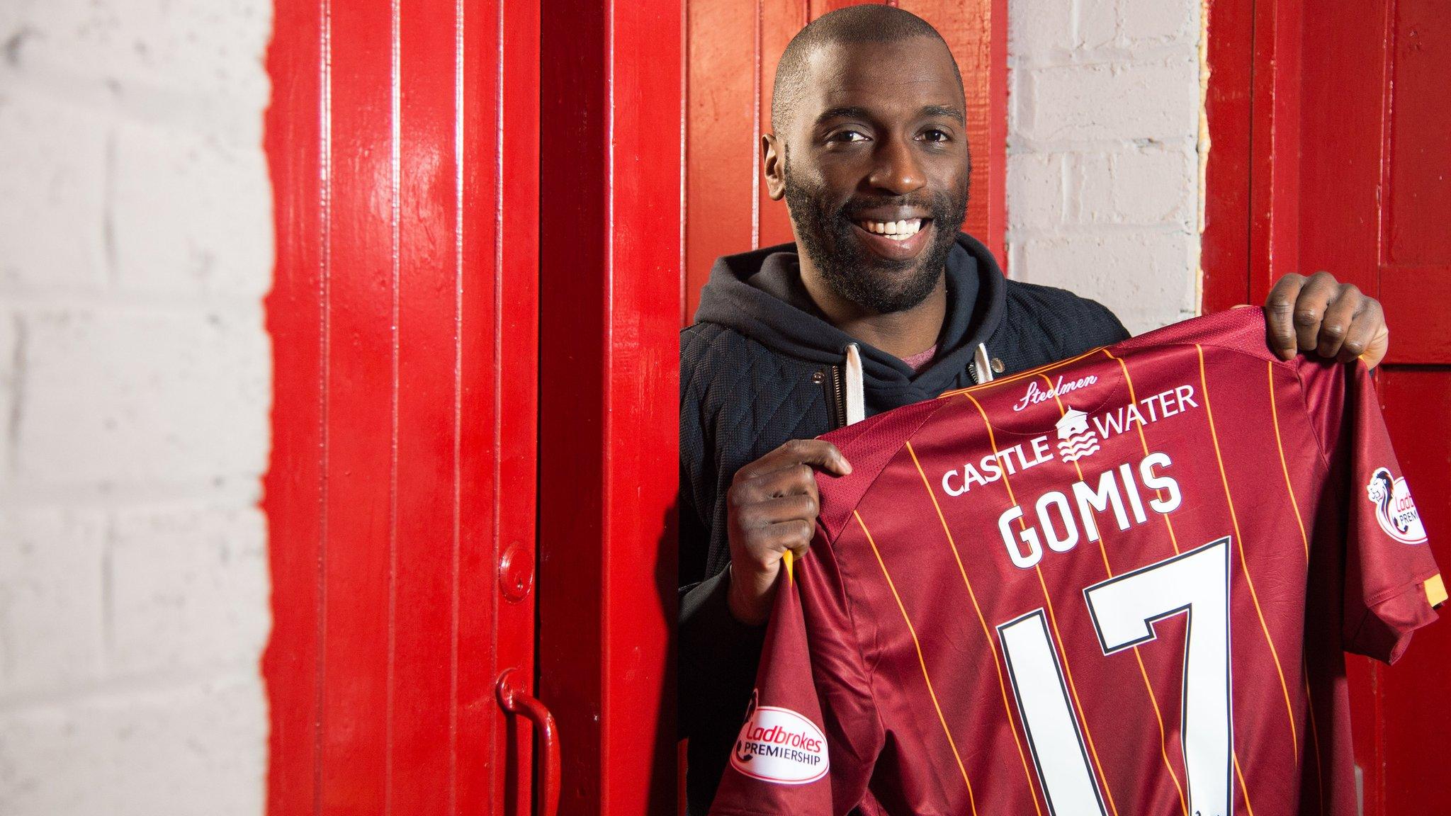 Motherwell midfielder Morgaro Gomis