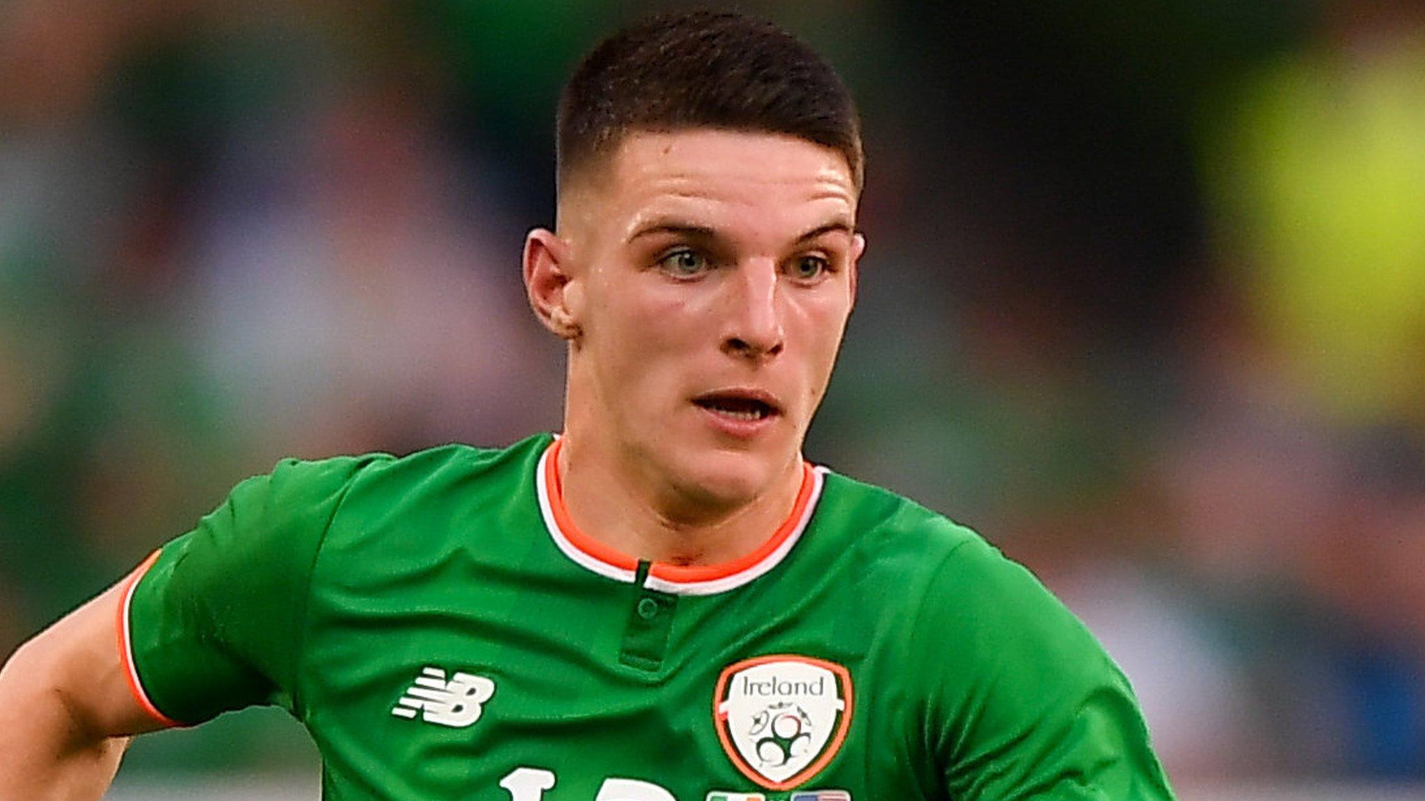 Declan Rice has earned three Republic of Ireland caps after making his debut against Turkey in March