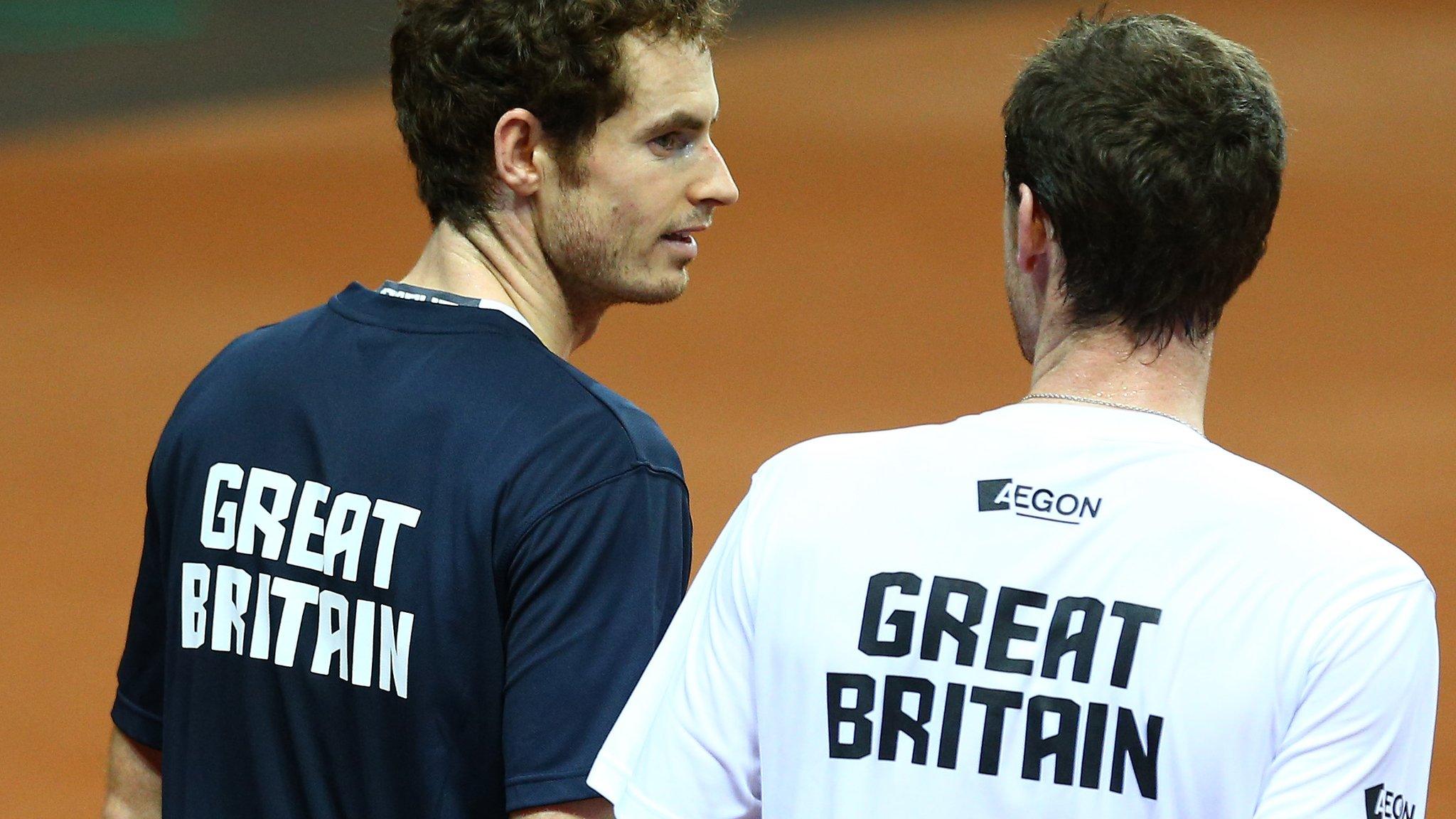 Andy and Jamie Murray