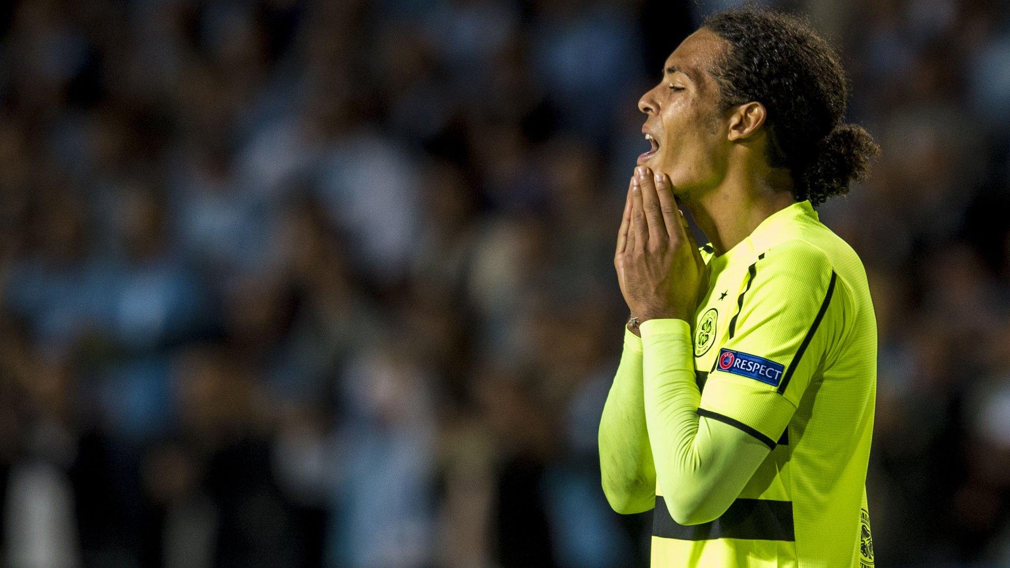 Celtic defender Virgil van Dijk