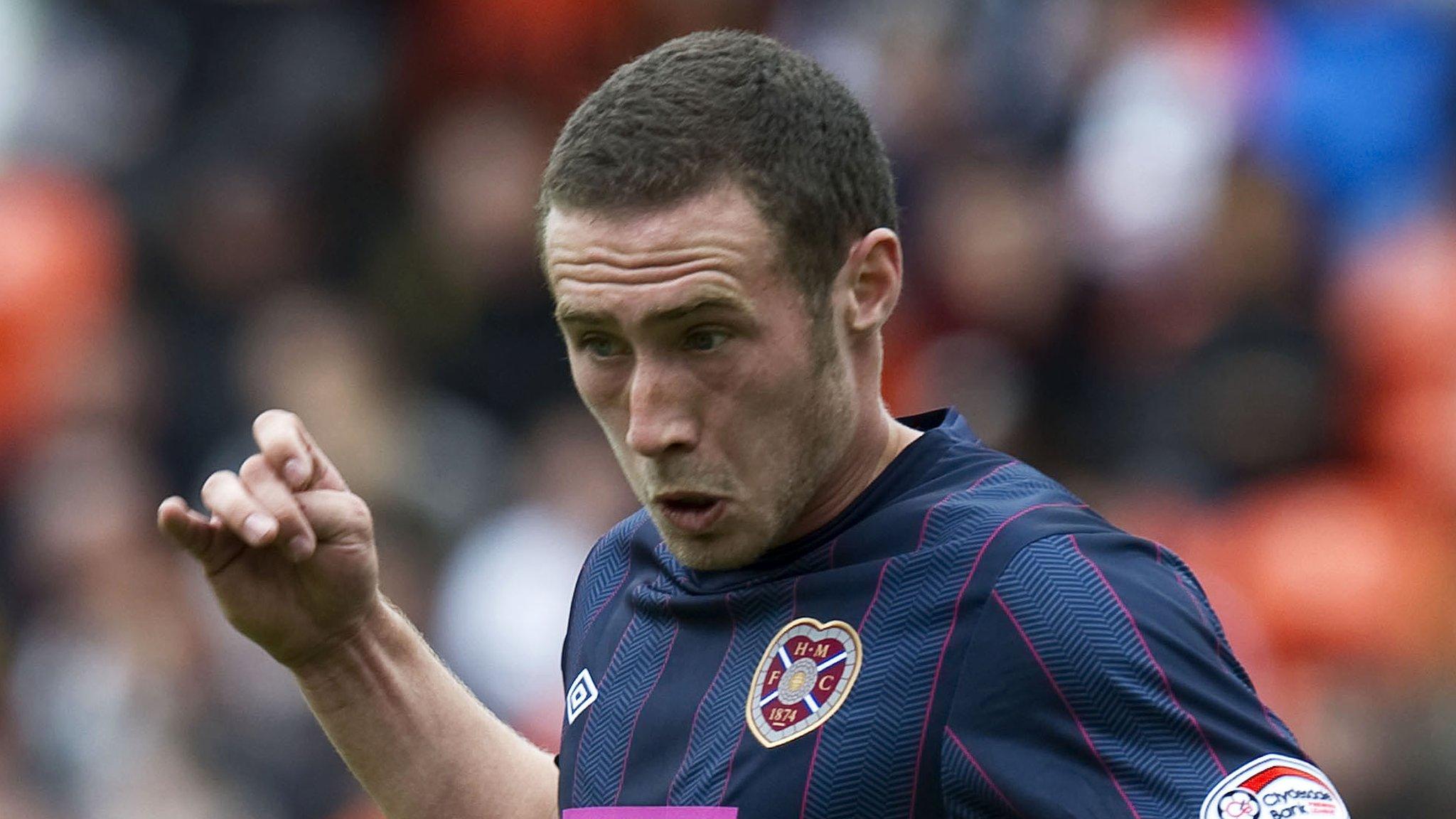 Craig Thomson in action for Hearts