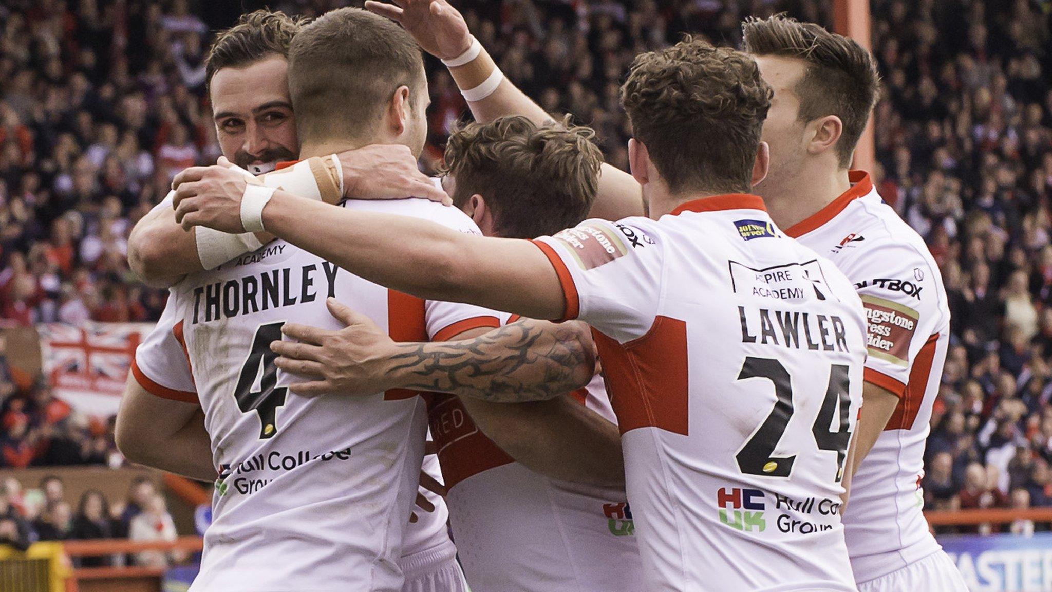 Hull KR celebrate
