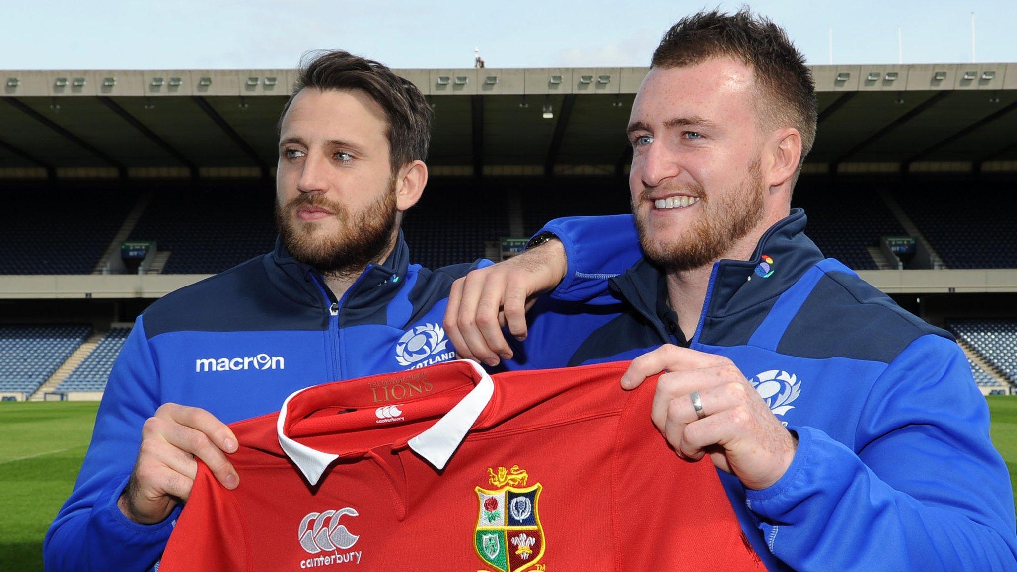 Tommy Seymour and Stuart Hogg