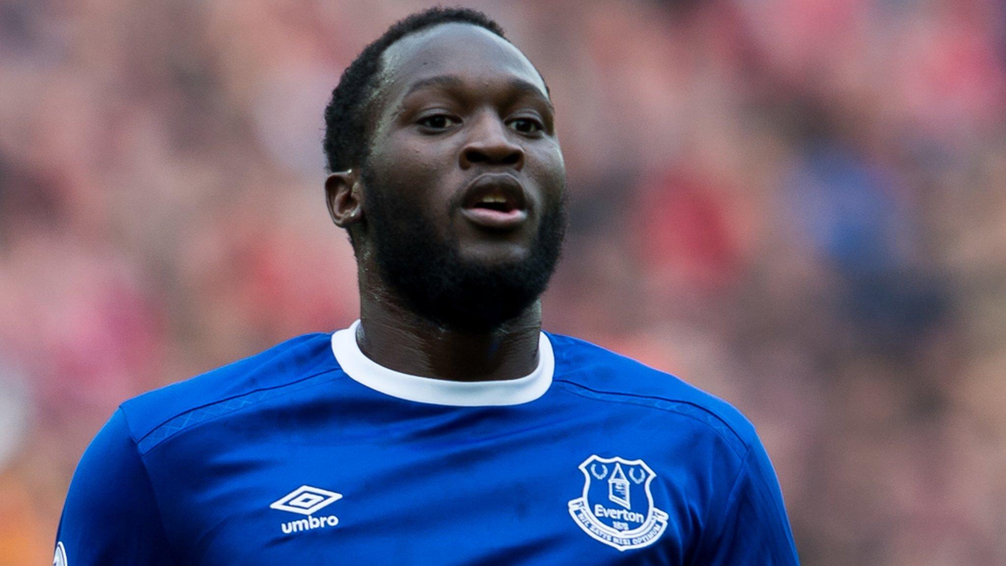 Everton striker Romelu Lukaku