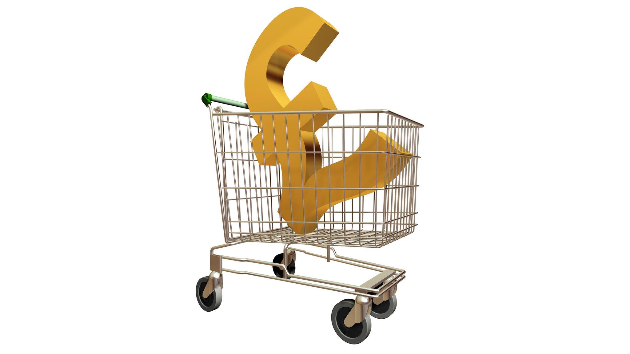 Pound sign in trolley