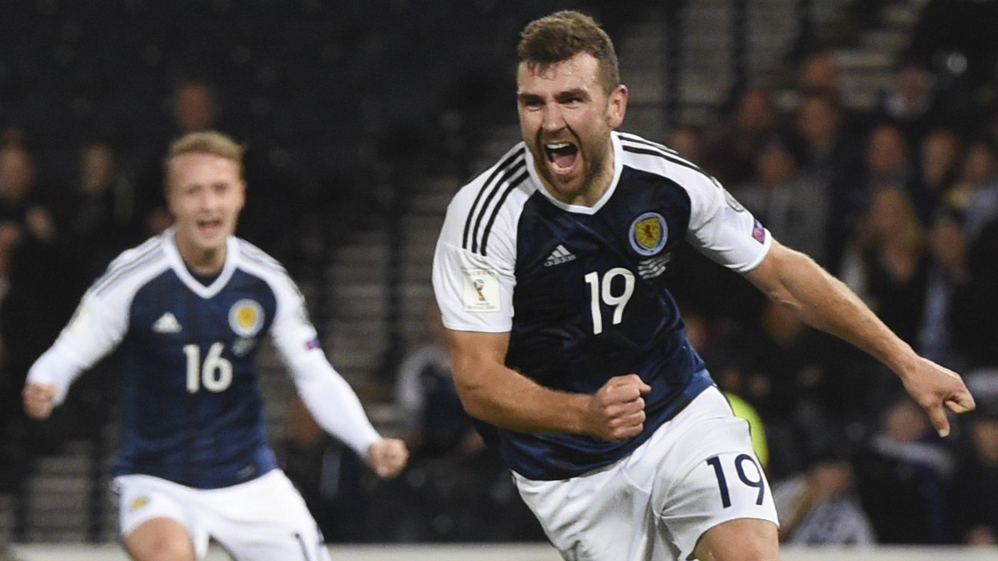 Scotland midfielder James McArthur scored in last month's draw with Lithuania