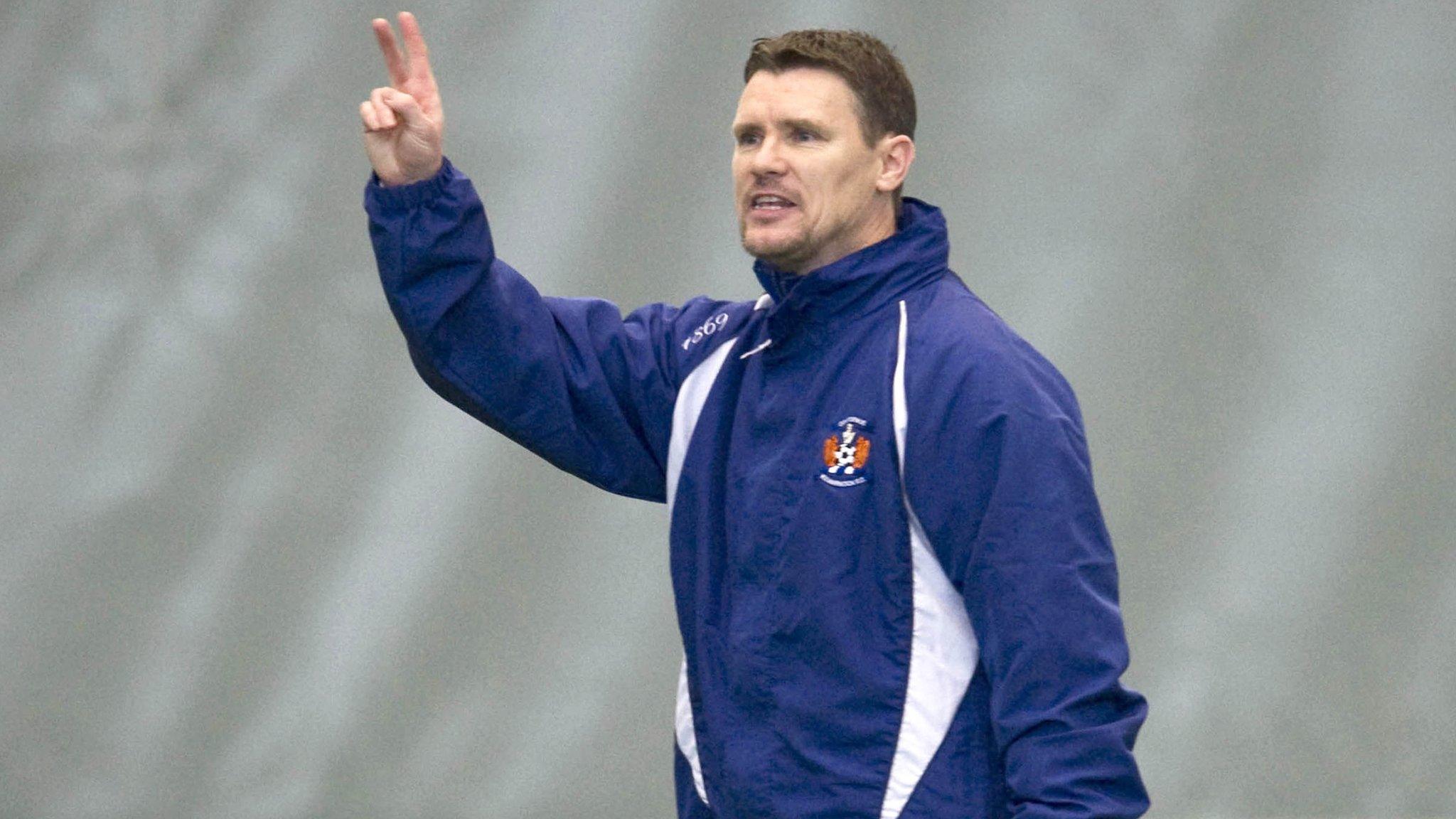 Kilmarnock's caretaker manager Paul McDonald