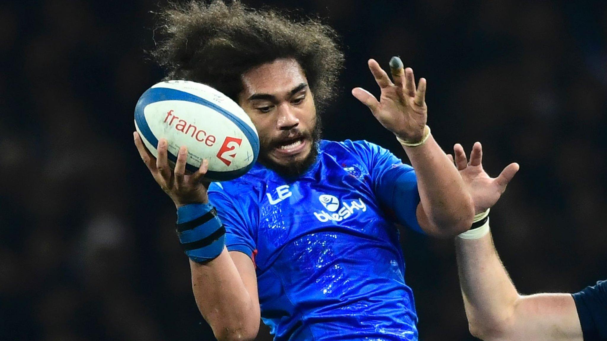 Chris Vui made his Samoa international debut against France in November