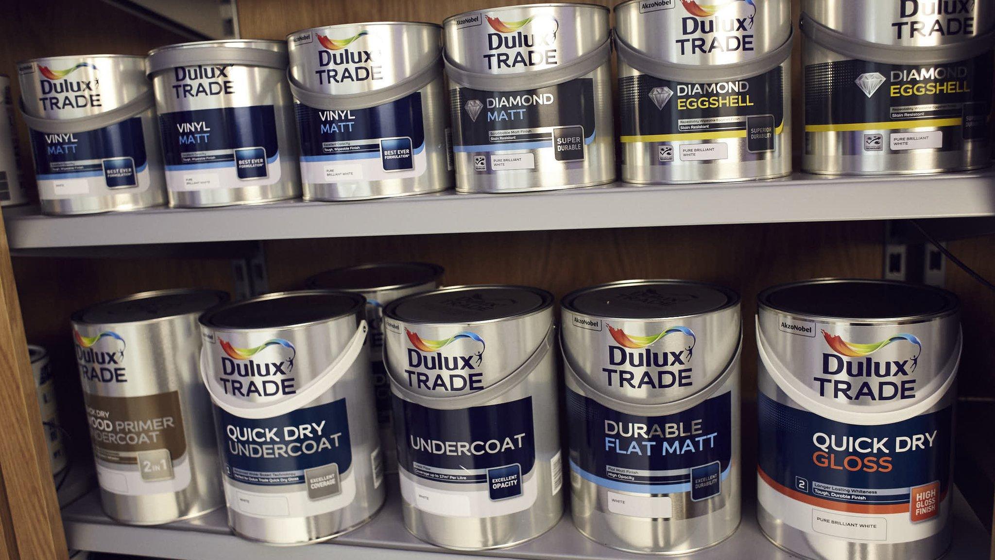 Dulux cans