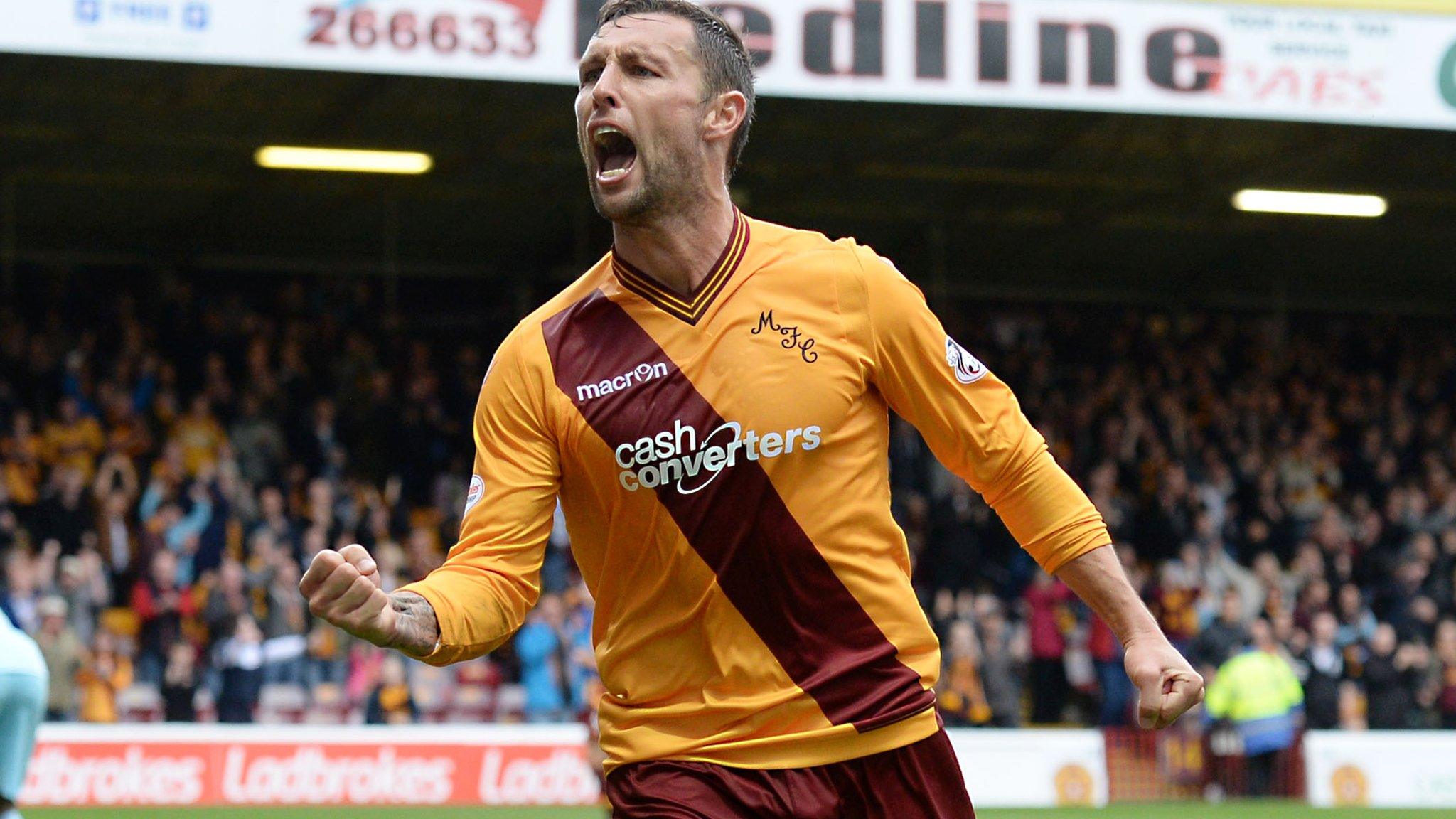 Motherwell striker Scott McDonald