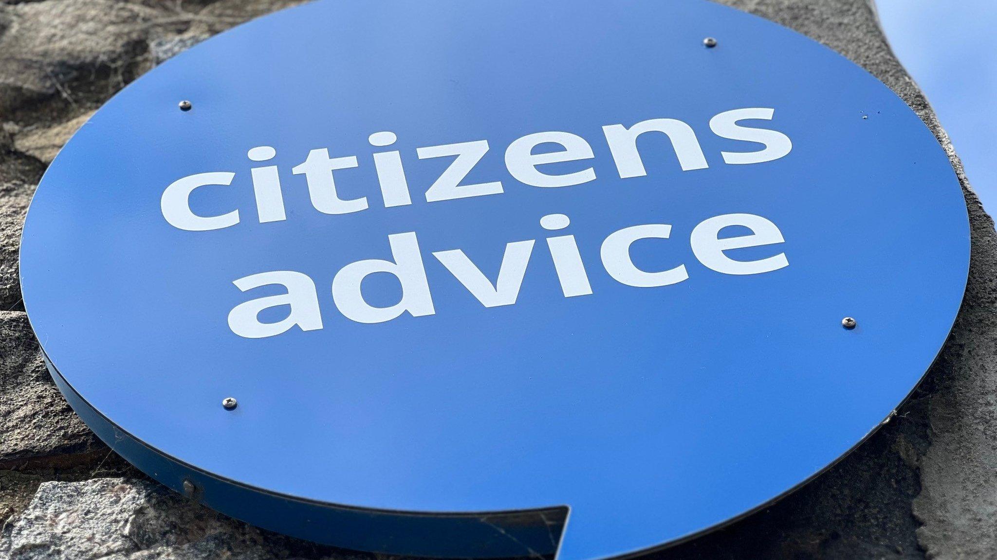 Citizens Advice sign