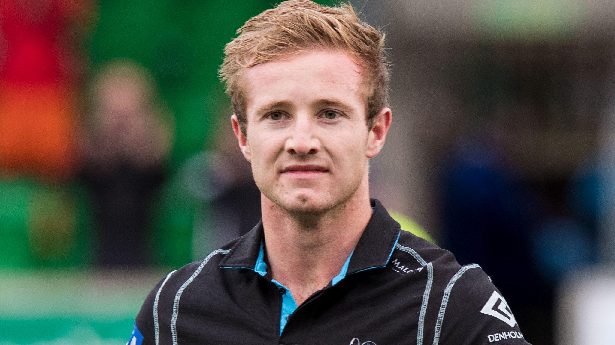 Brandon Thomson in Glasgow Warriors colours