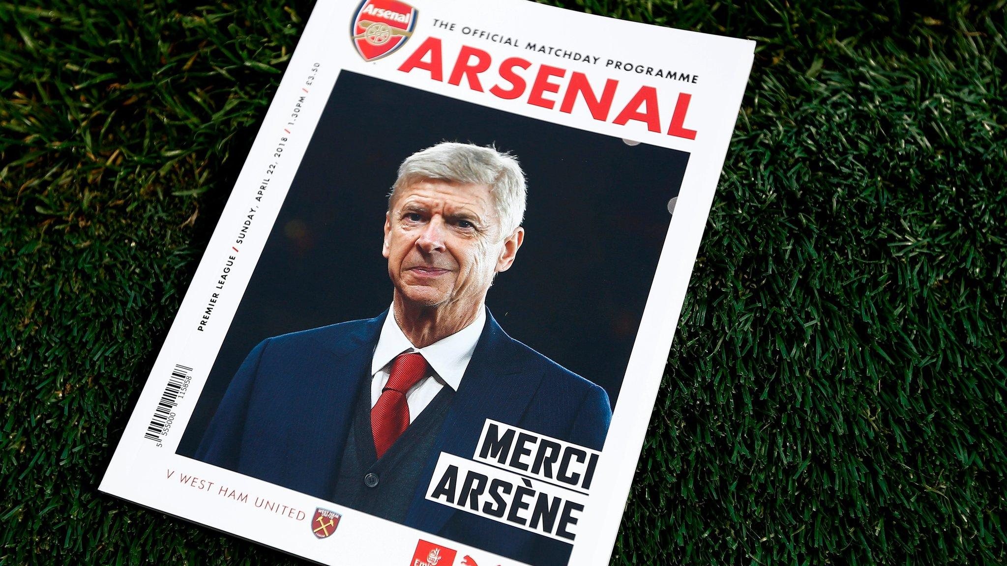 Wenger on Arsenal programme