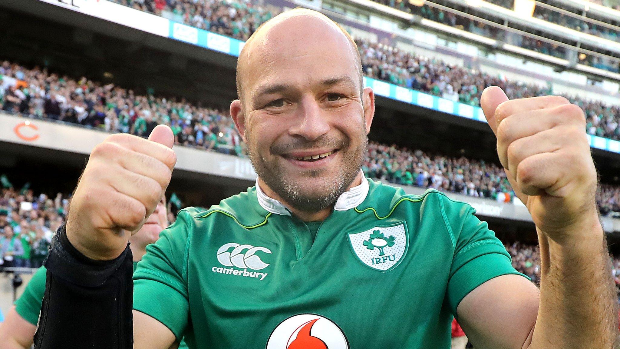 Rory Best is just two caps short of a century of appearances for Ireland