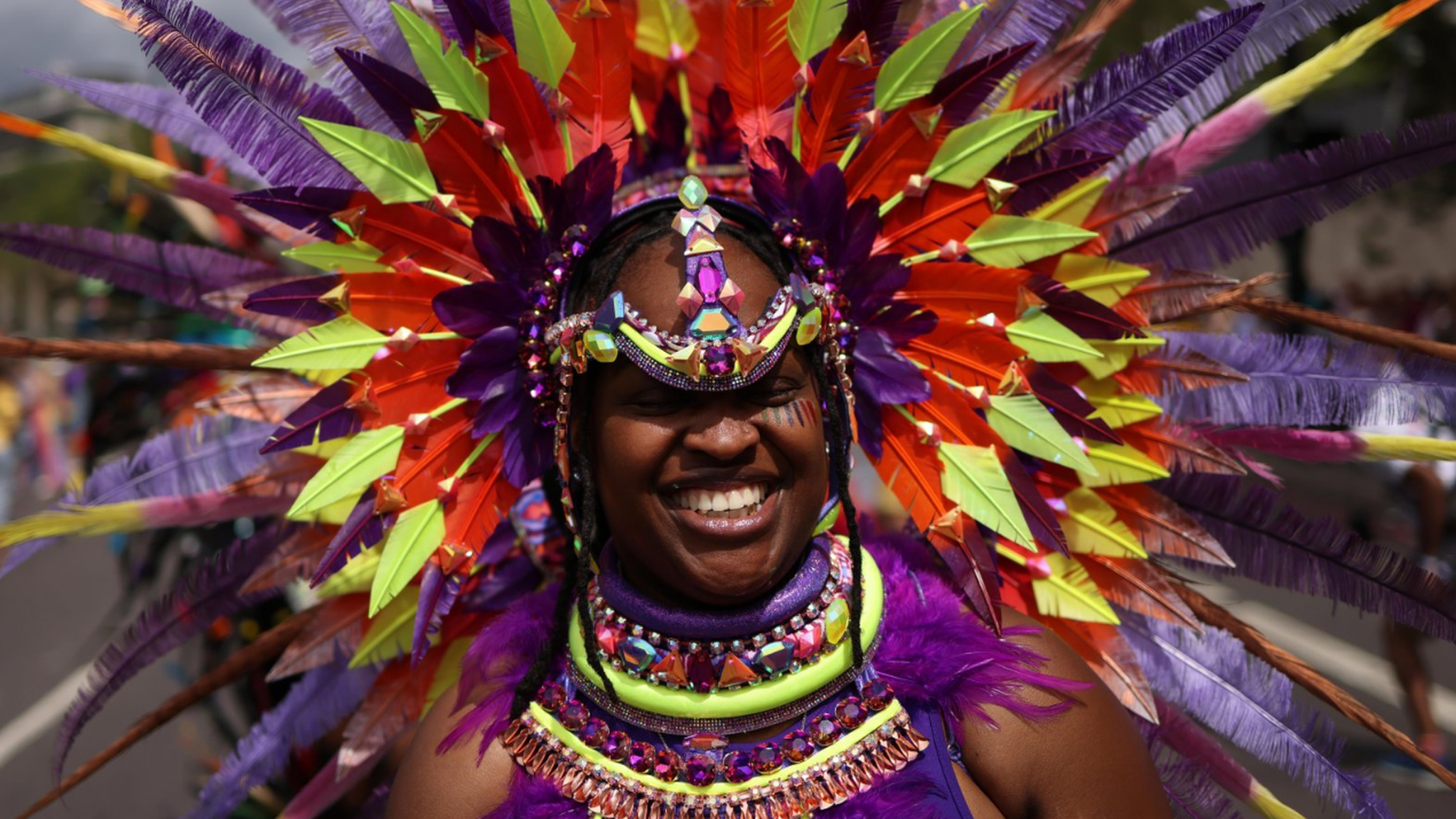 Reveller in central London mark Pride in parade