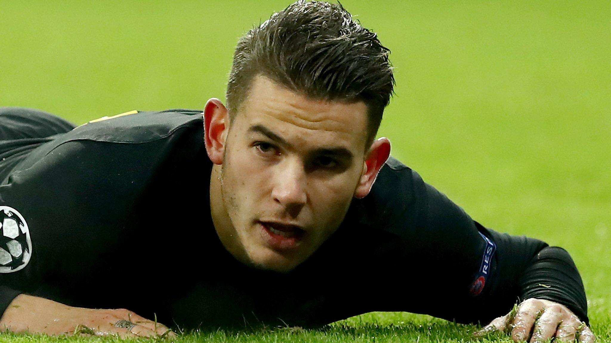 Atletico Madrid defender Lucas Hernandez