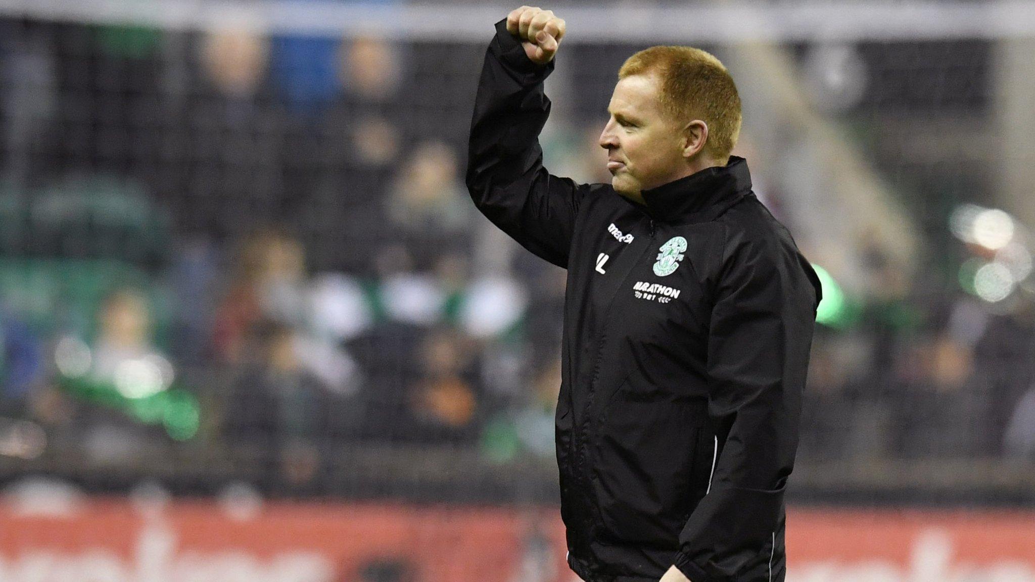 Hibernian manager Neil Lennon