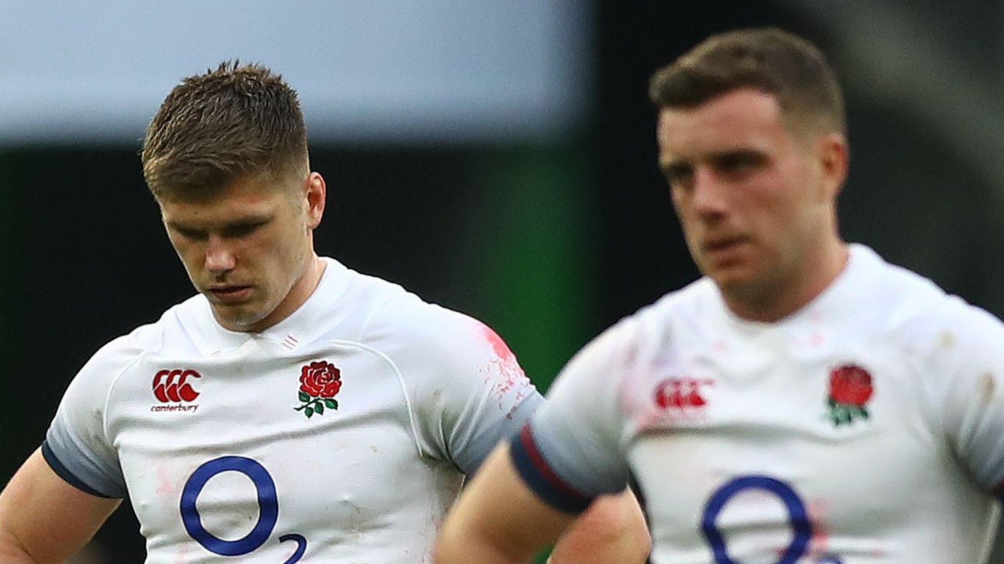 Owen Farrell and George Ford