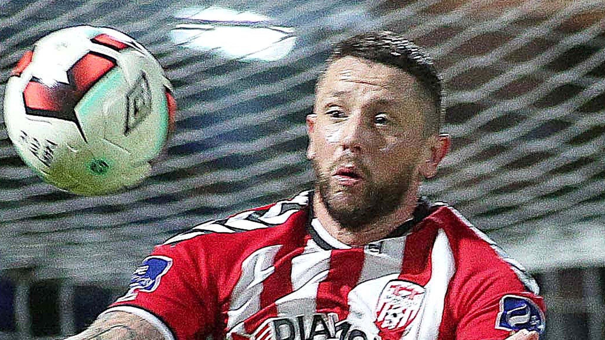 Rory Patterson produced another energetic display for Derry