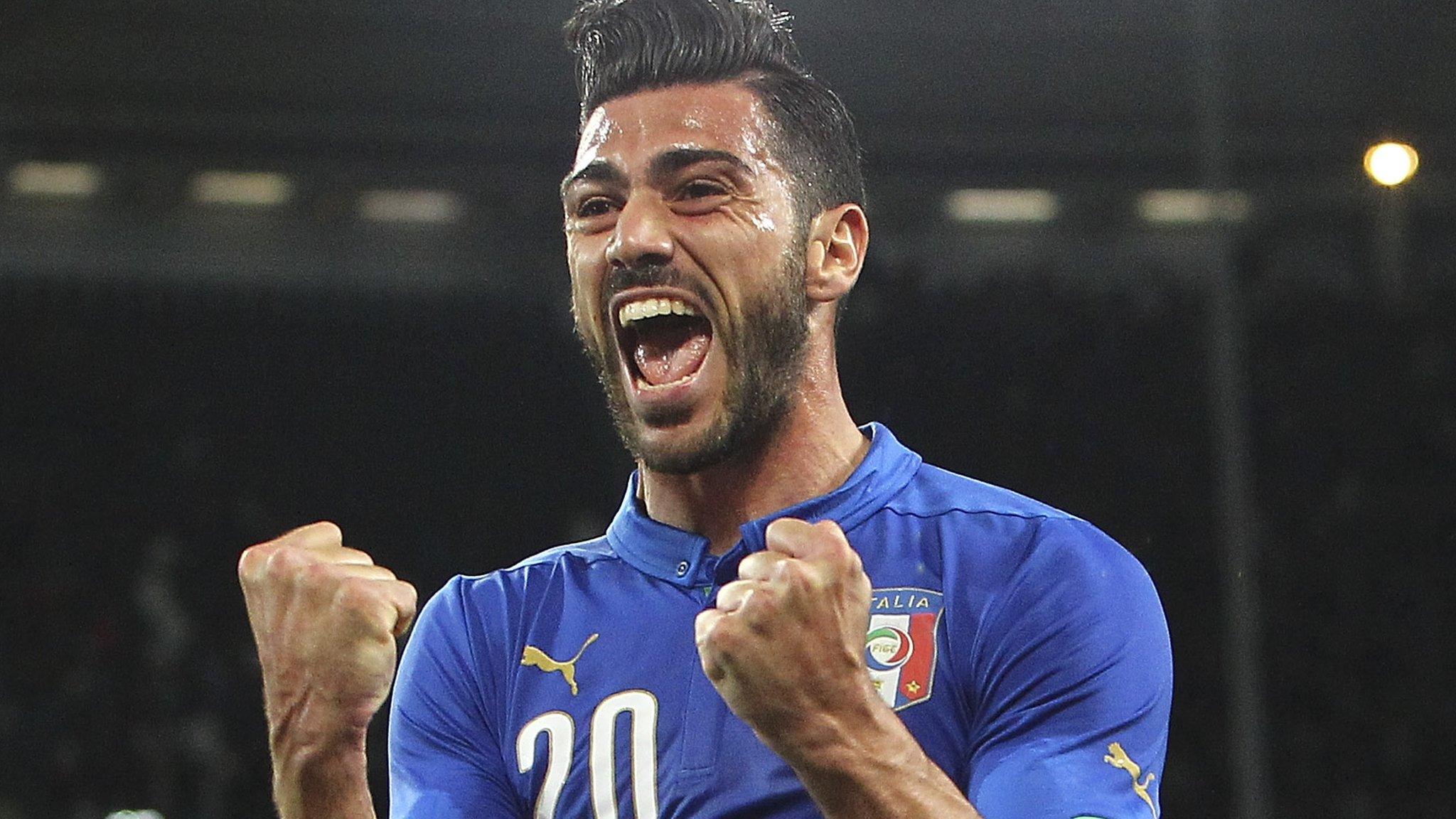 Italy striker Graziano Pelle