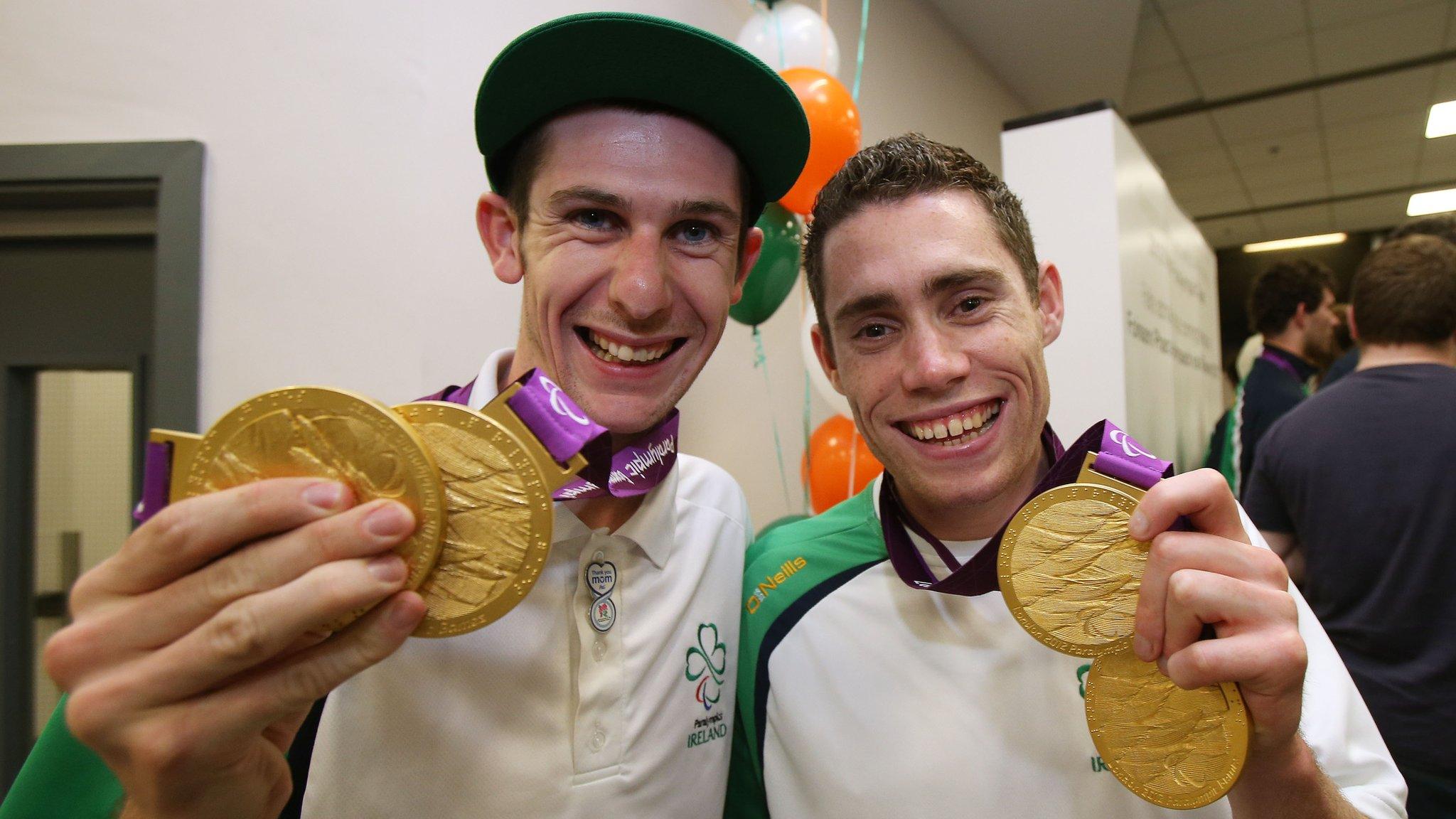 Michael McKillop and Jason Smyth both won two gold medals at the London 2012 Paralympics