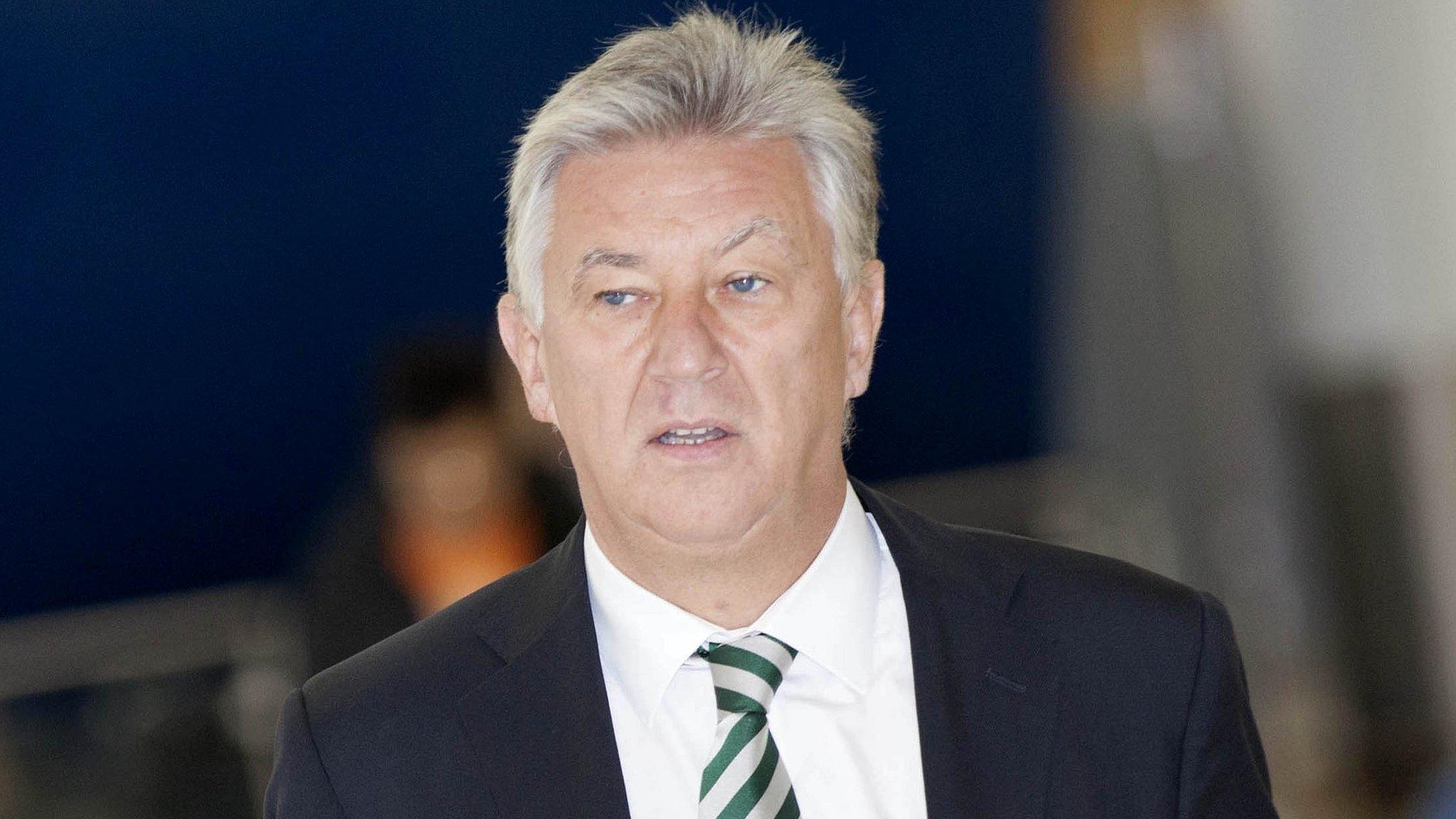 Celtic chief executive Peter Lawwell