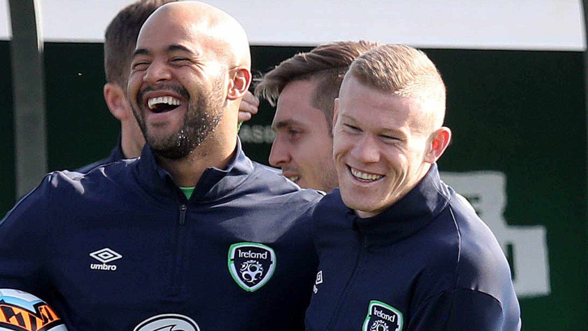 Darren Randolph and James McClean