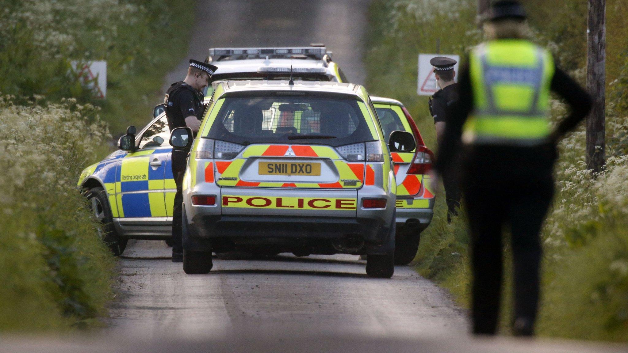 Rally crash road closure