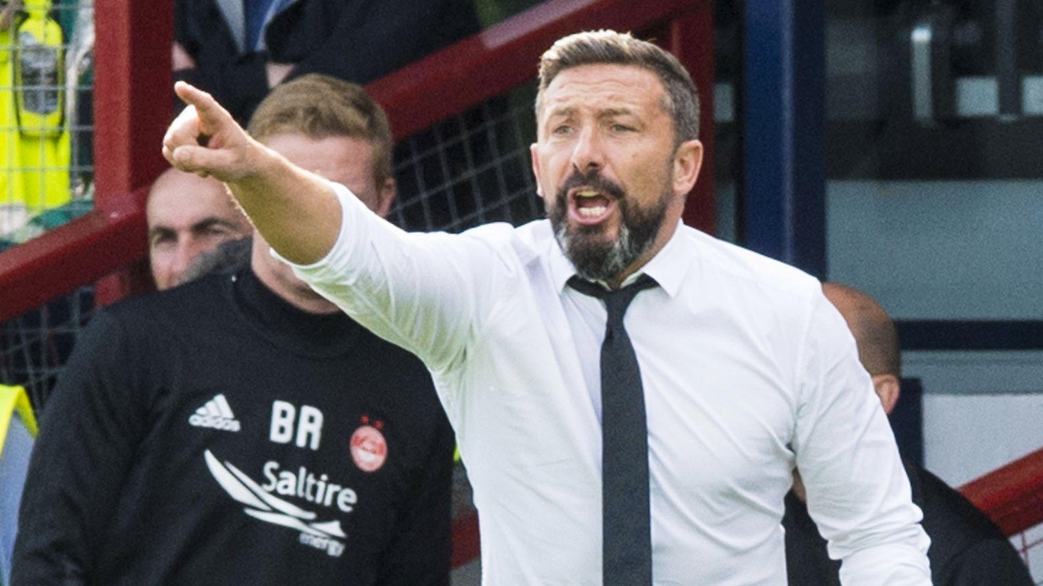 Aberdeen manager Derek McInnes