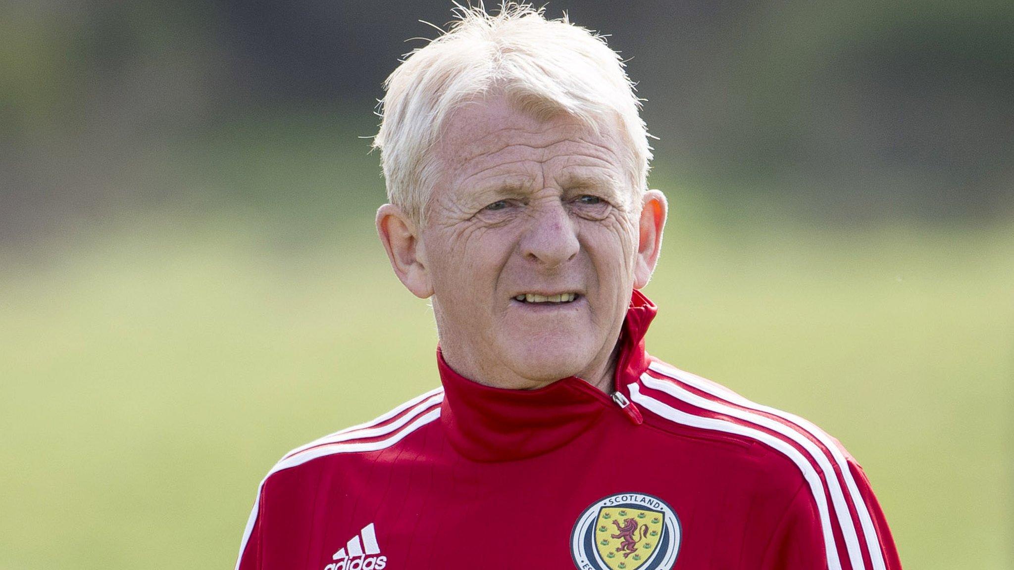 Scotland head coach Gordon Strachan