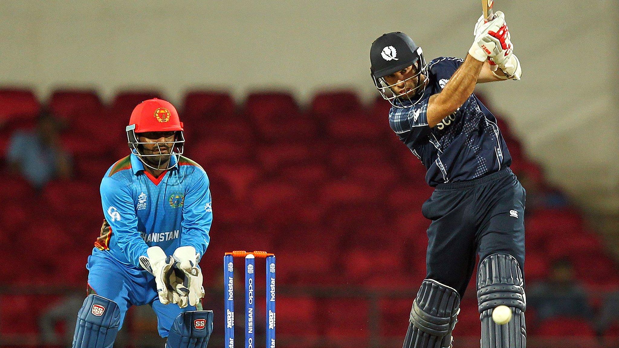 Scotland's Kyle Coetzer in action against Afghanistan in March