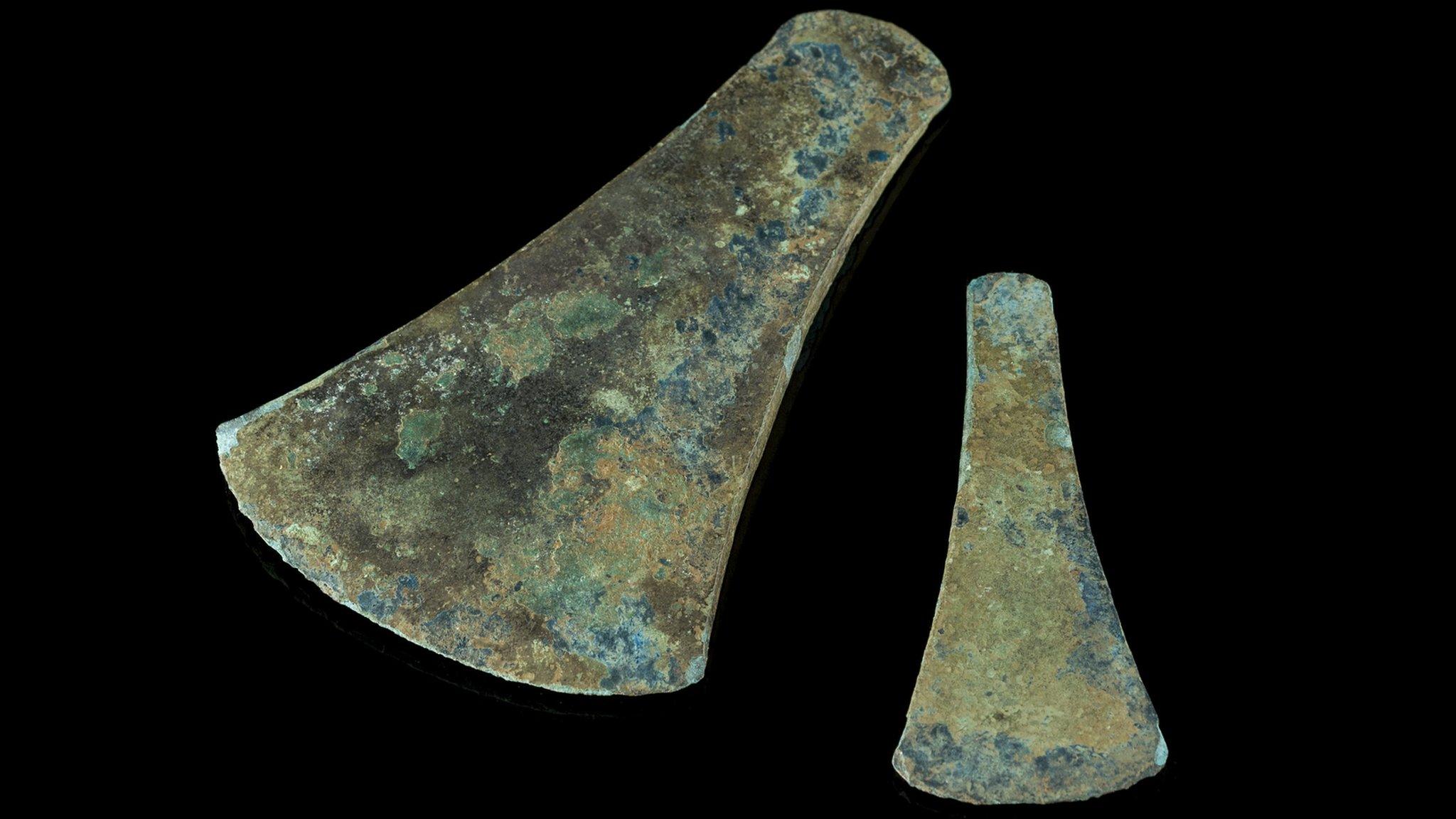 Broze Age axe heads