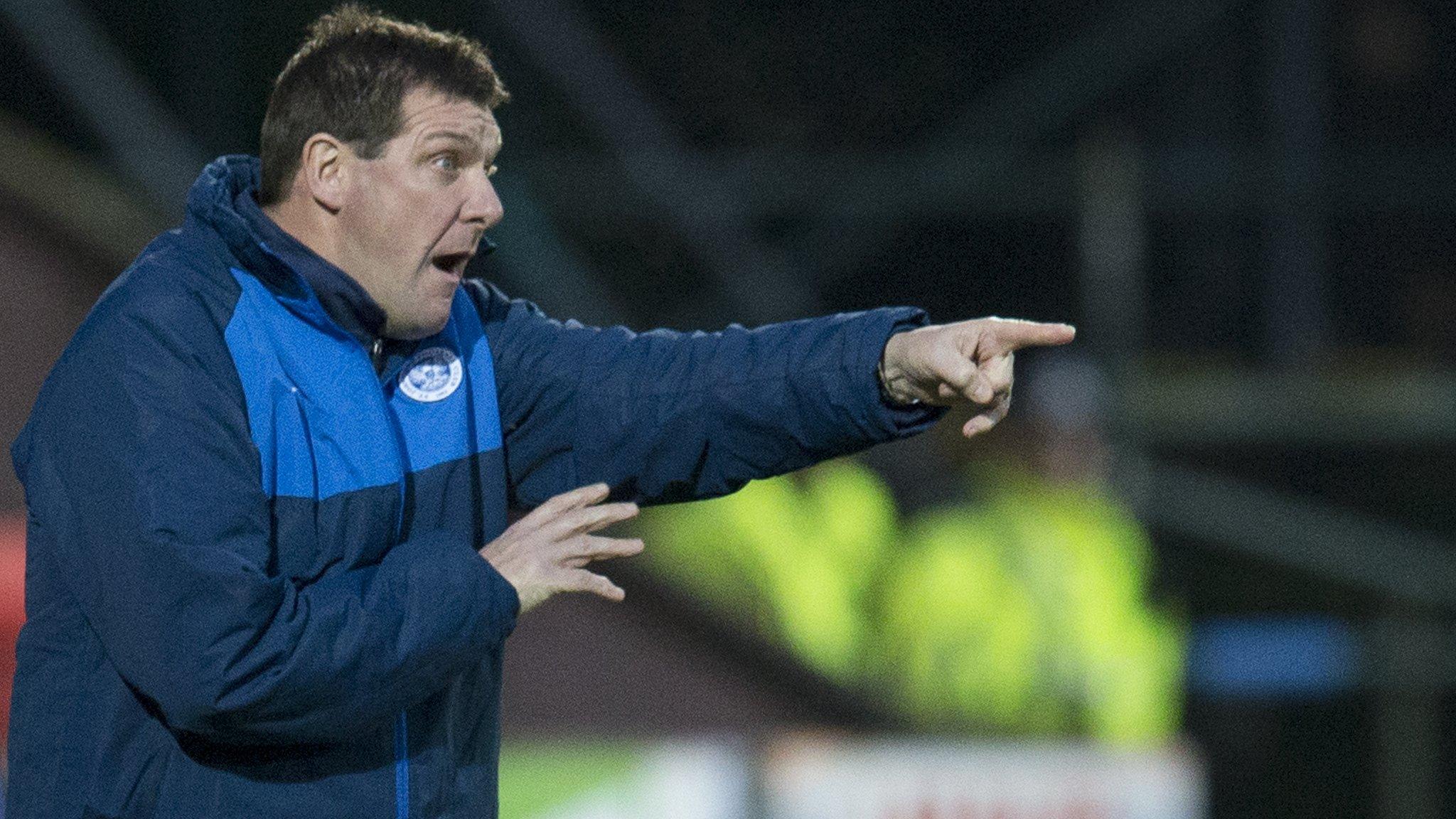 St Johnstone manager Tommy Wright