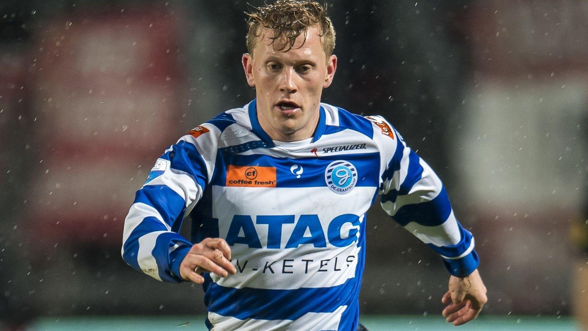 De Graafschap midfielder Andrew Driver