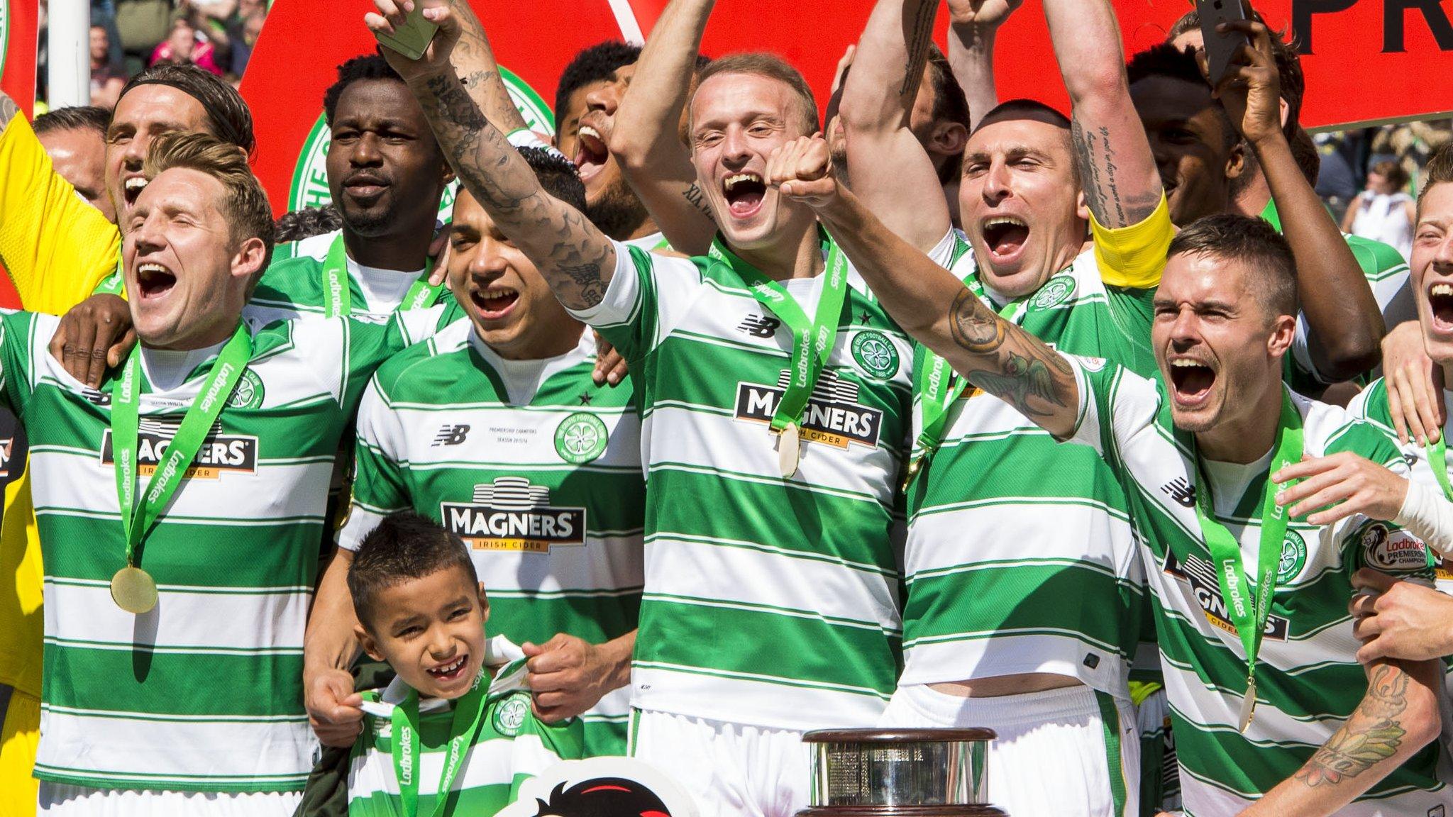 Celtic won the league for a fifth successive time last season