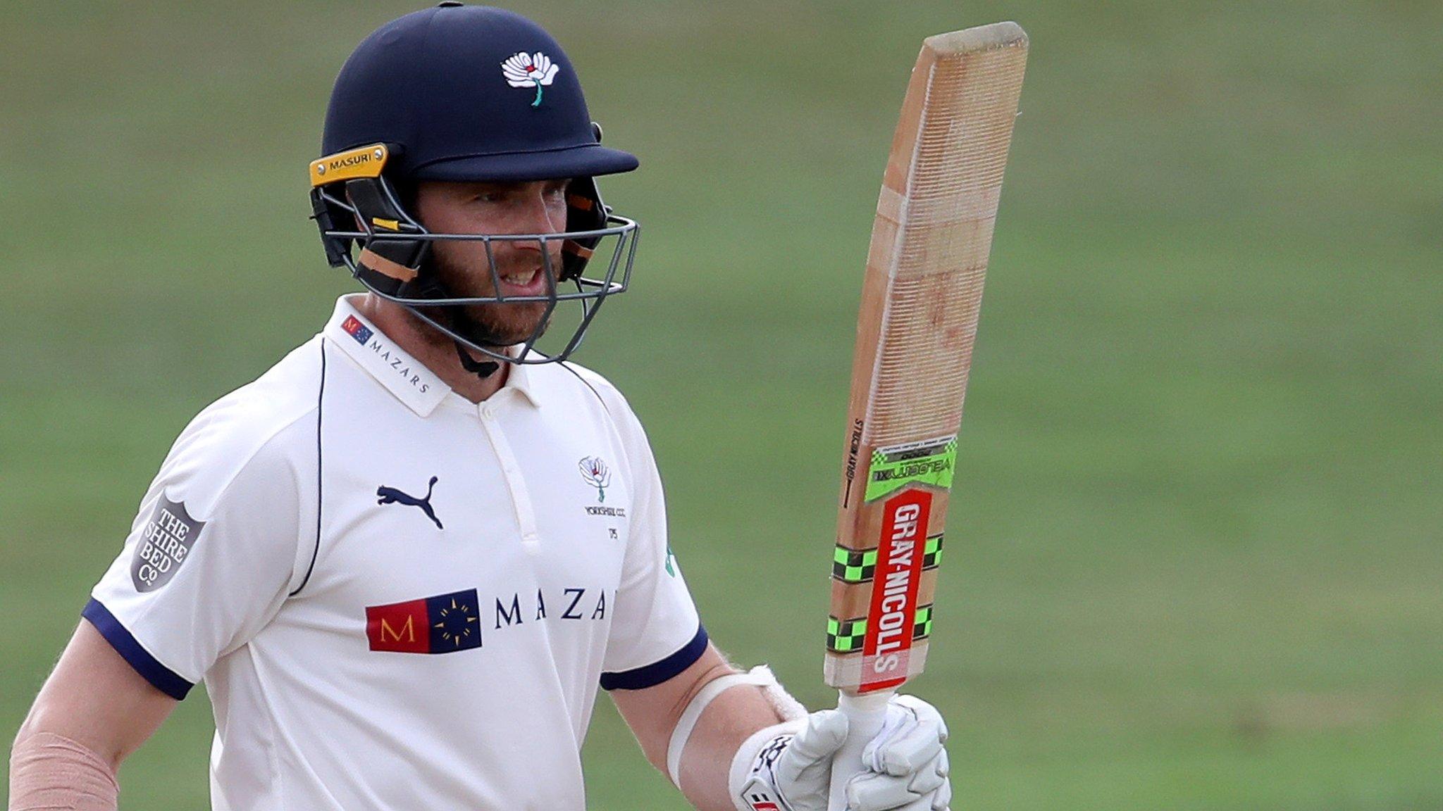 Kane Williamson in action for Yorkshire