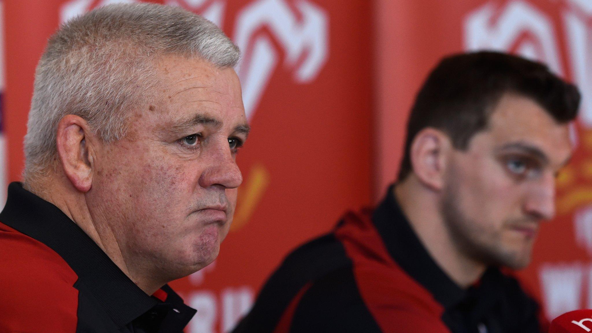 Warren Gatland and Sam Warburton