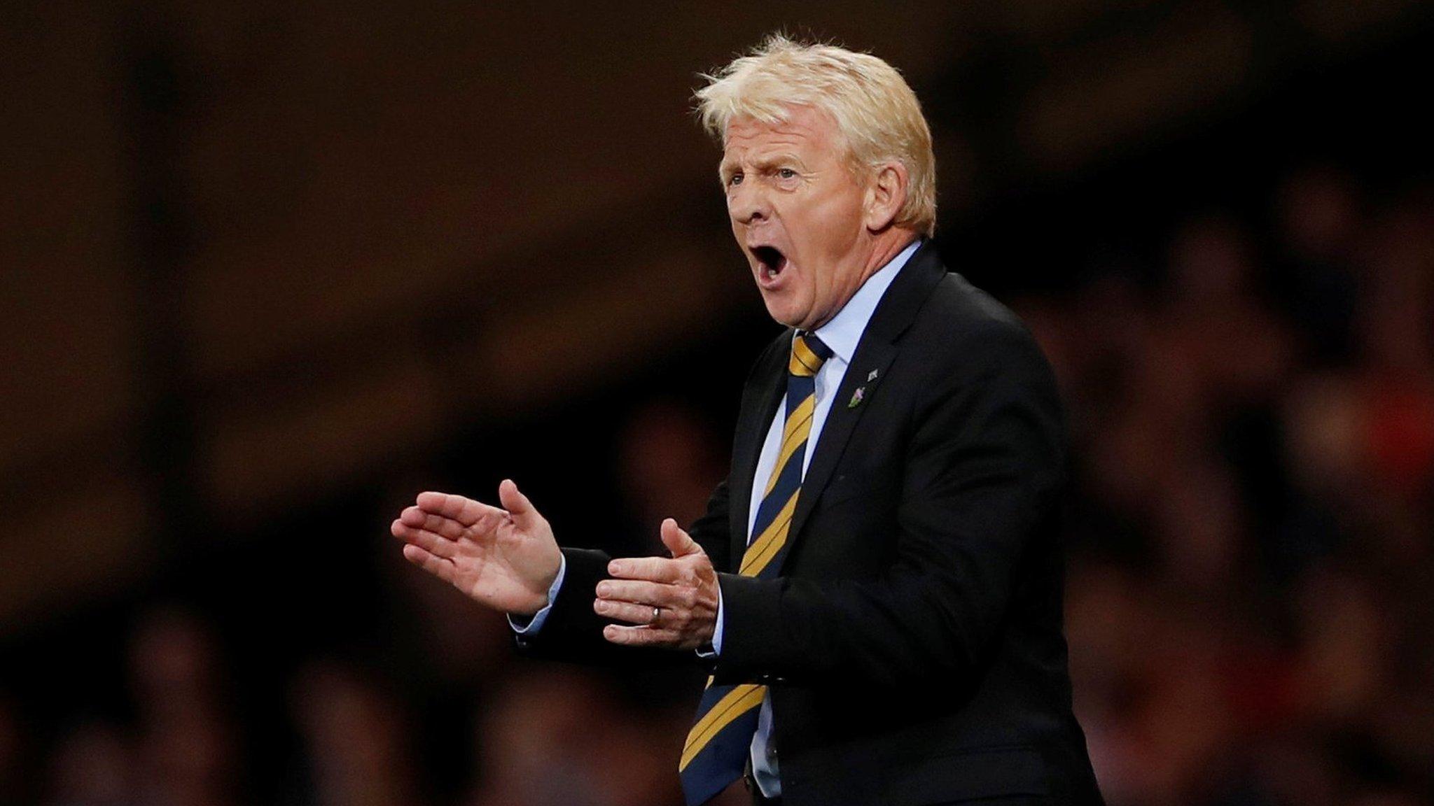 Scotland manager Gordon Strachan