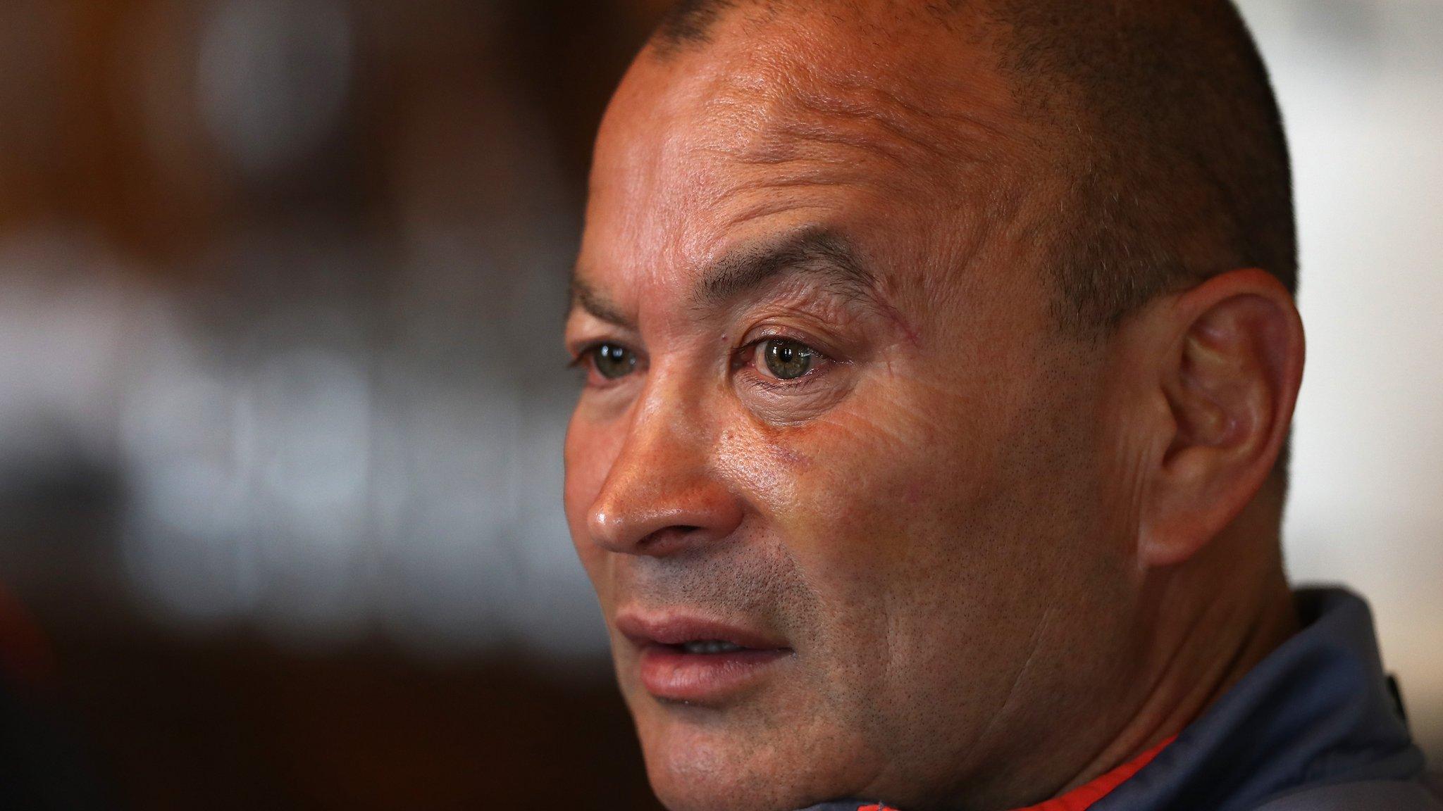 England coach Eddie Jones