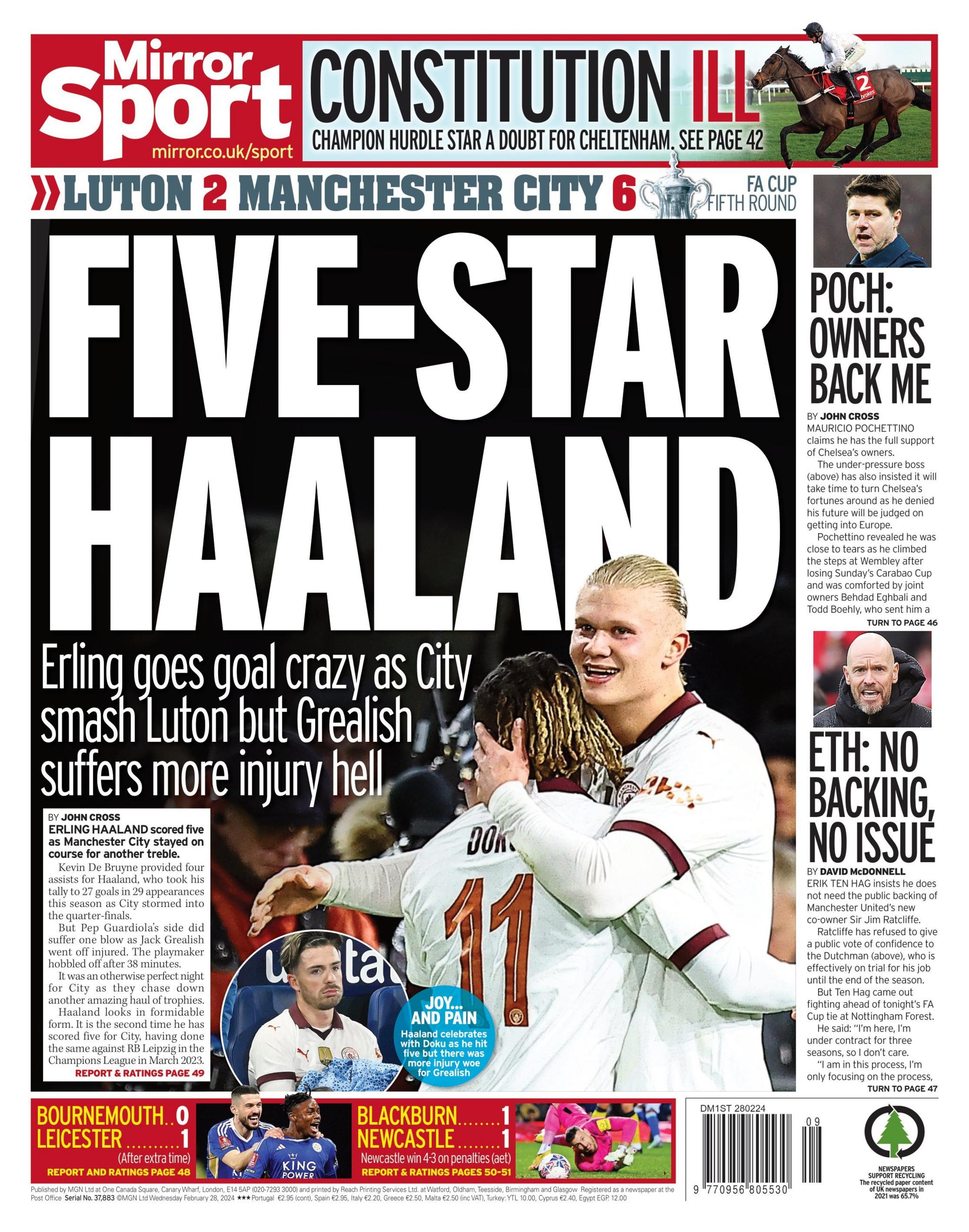 Mirror back page