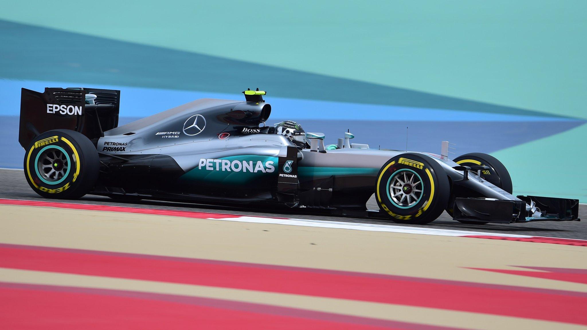 Mercedes F1 driver Nico Rosberg