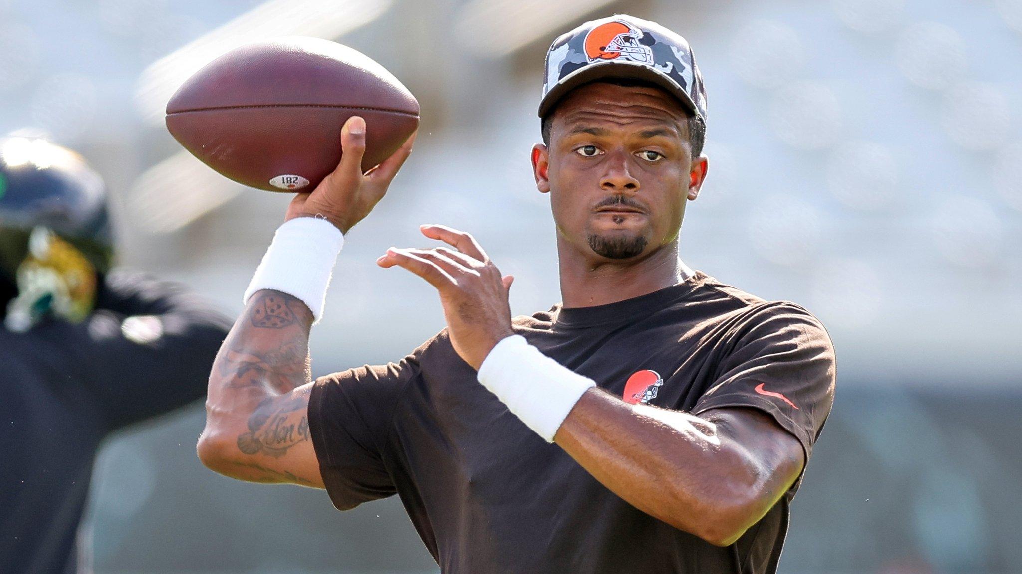 Deshaun Watson of the Cleveland Browns