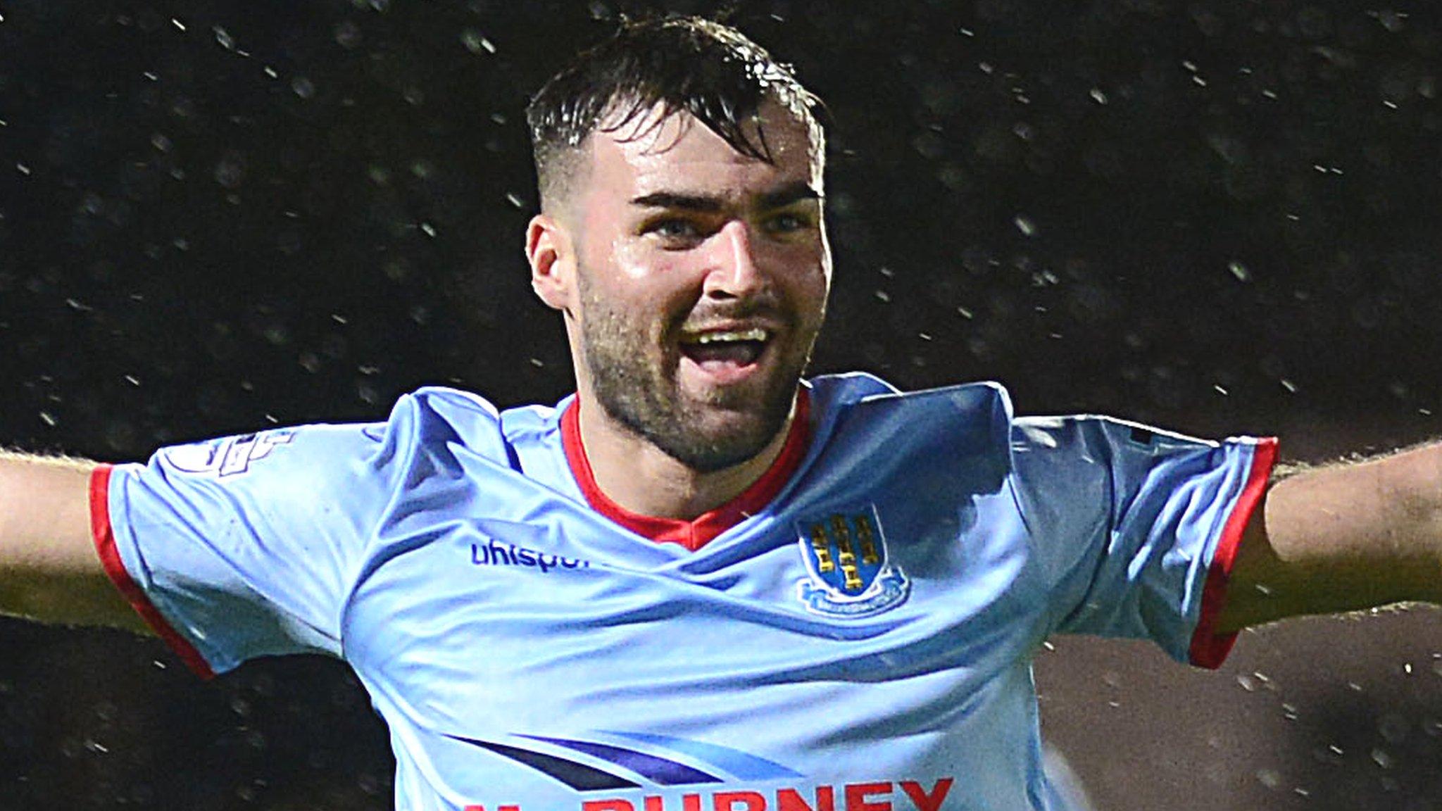 Johnny McMurray scored Ballymena's winner