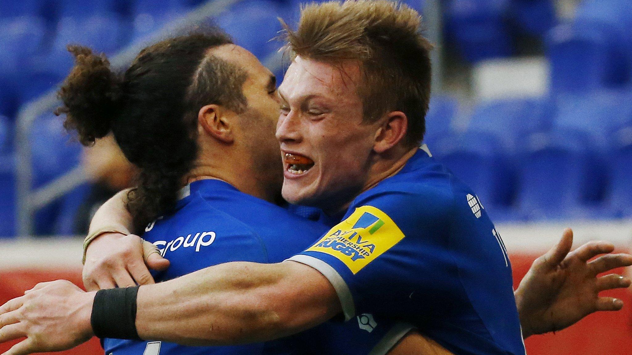 Saracens celebrate