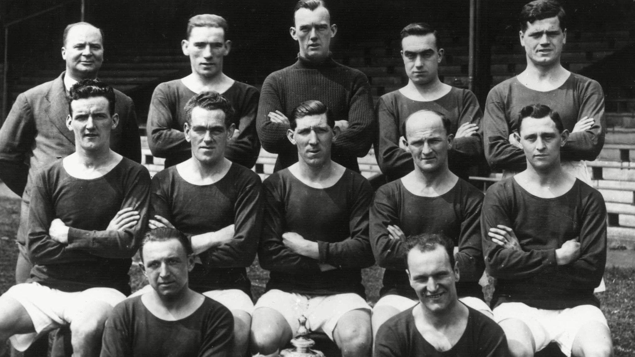 Cardiff City's 1927 FA Cup winning team