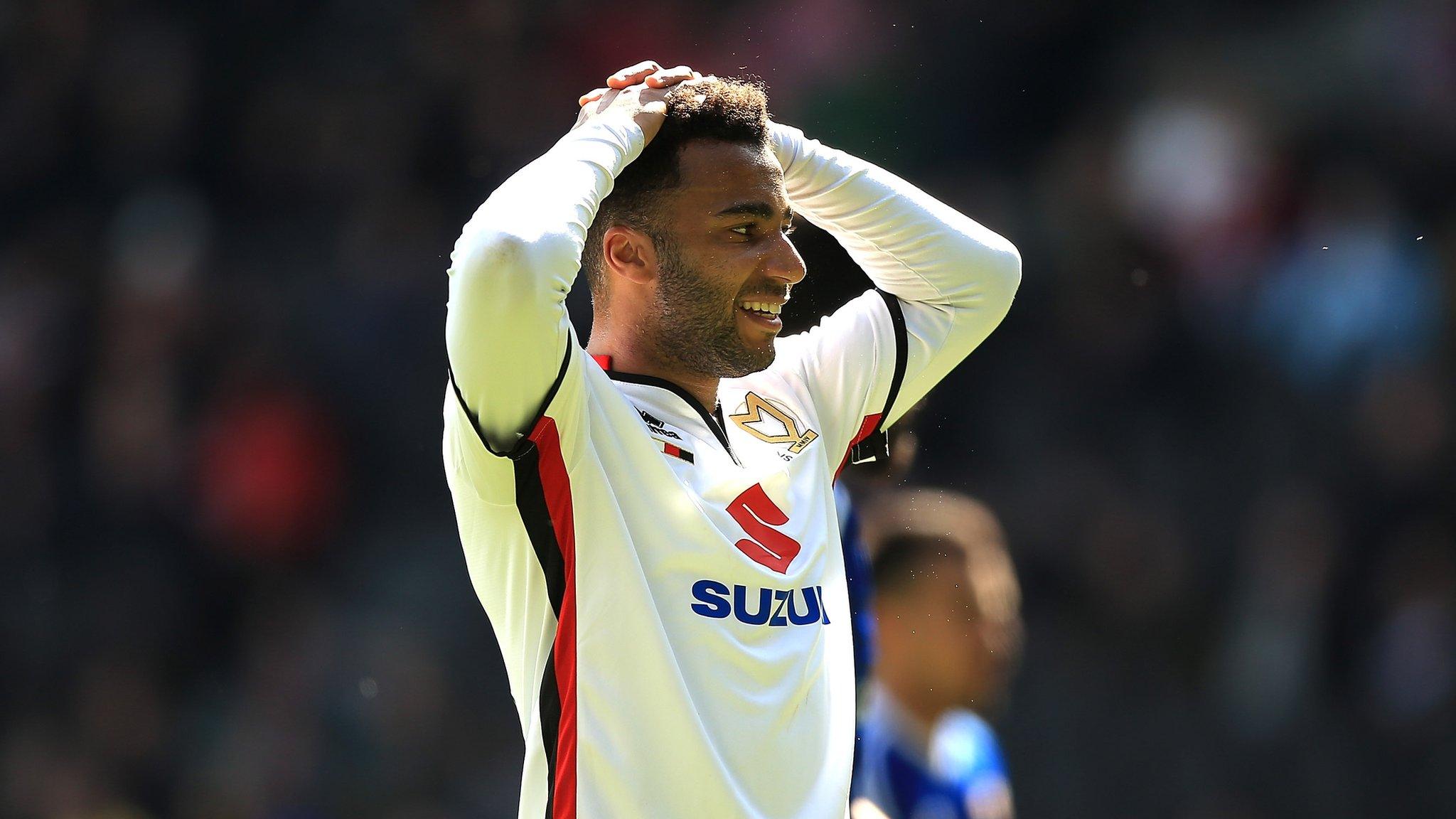 MK Dons' Nicky Maynard